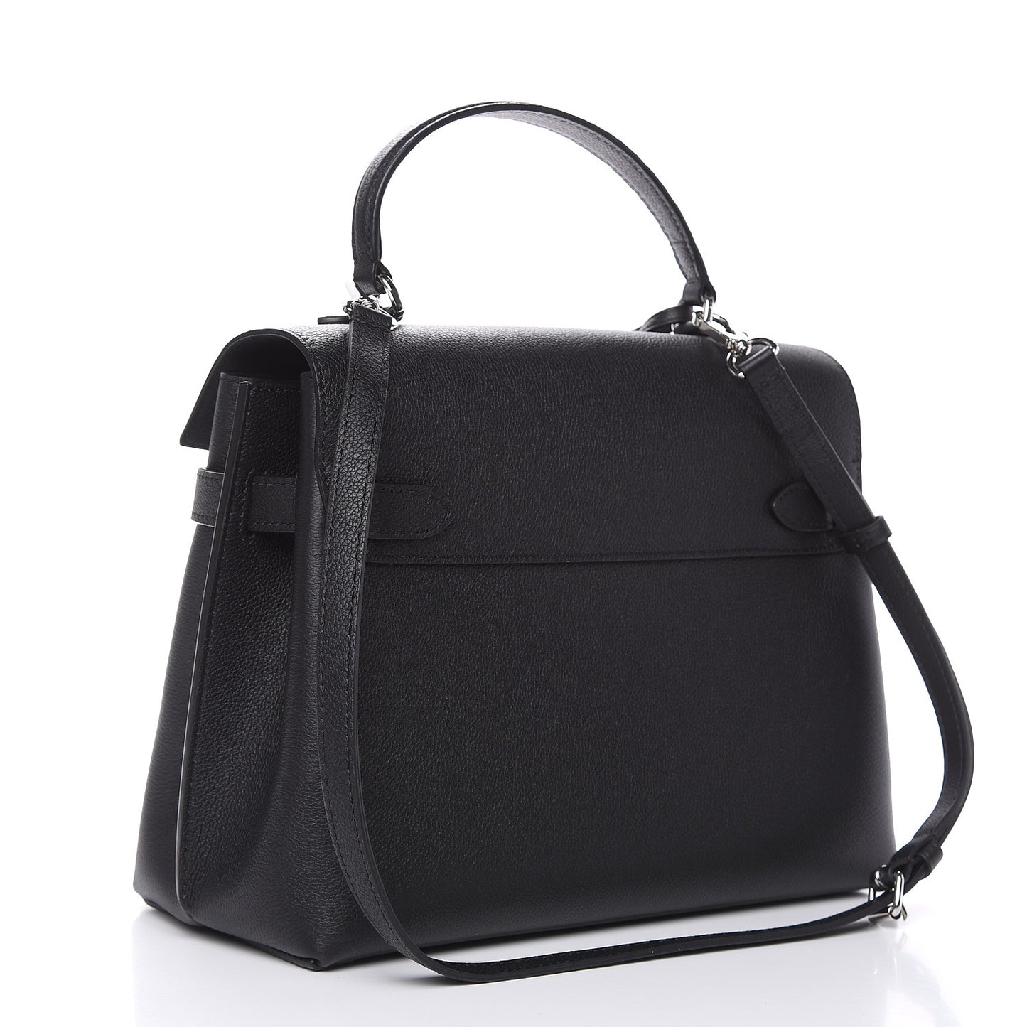 Soft Calfskin Lockme Ever Black