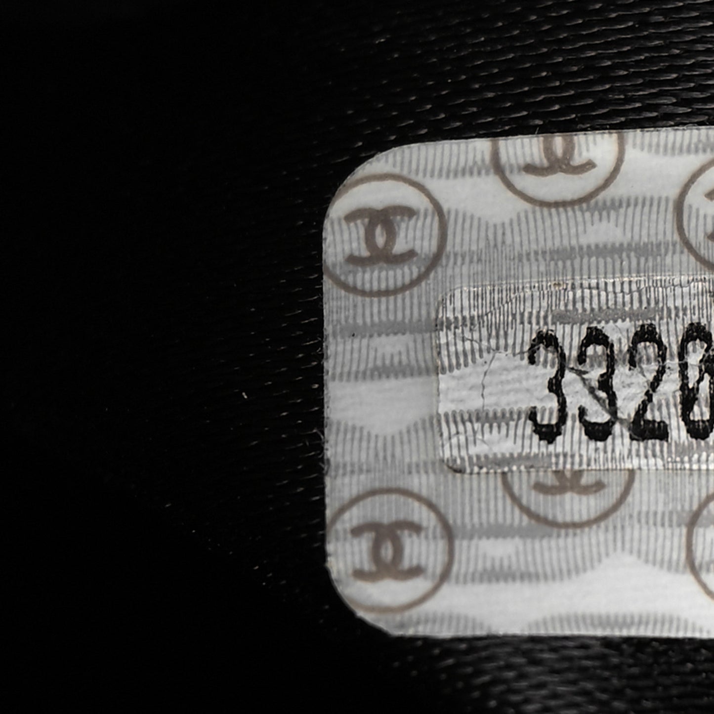 Caviar CC Shoulder Bag Black