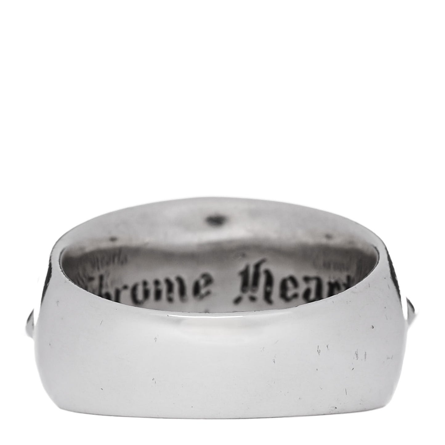 Sterling Silver Floral Cross Ring 61 9.75