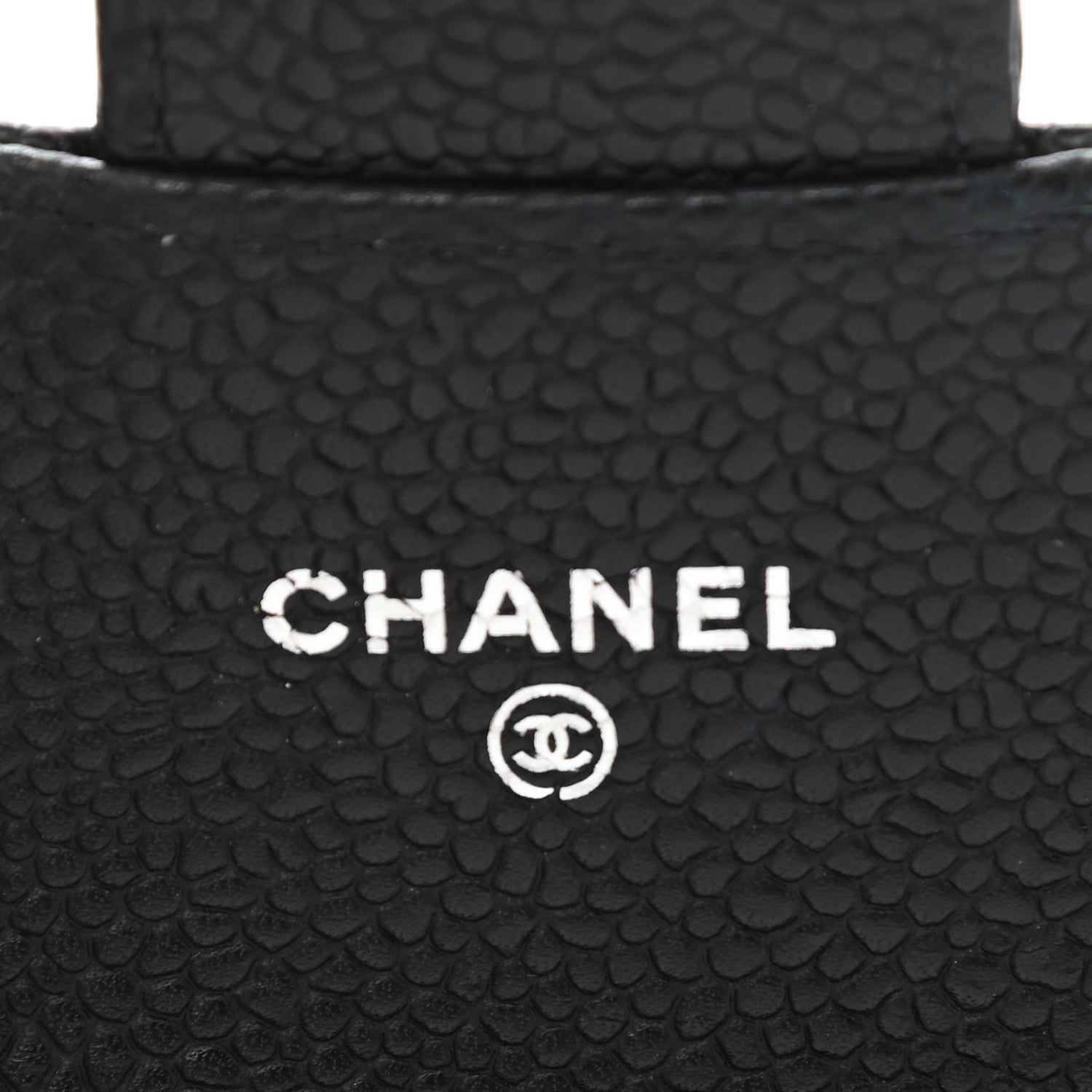 Chanel Caviar Quilted Flap Card Holder Wallet Black 5 of 8