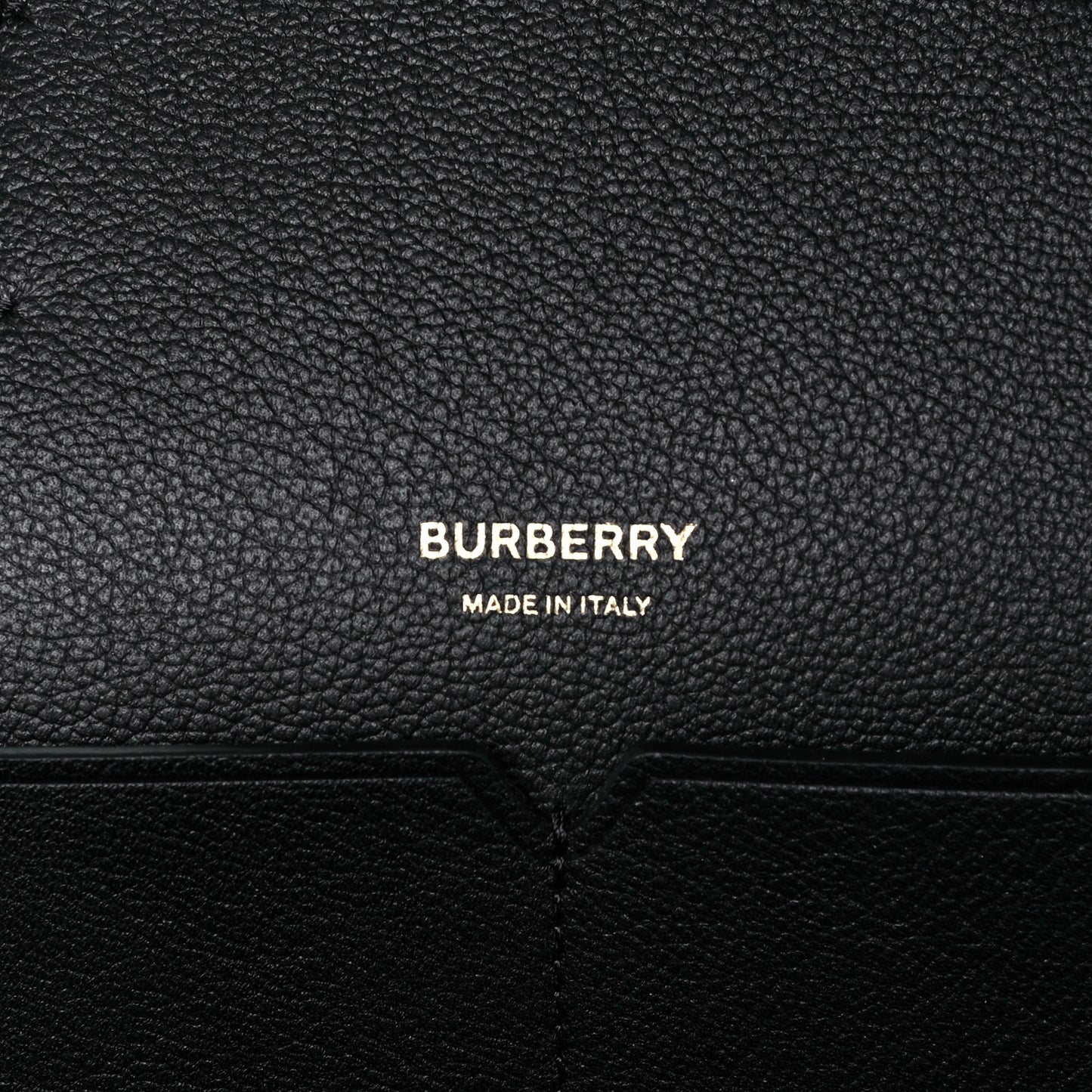 Calfskin Large Society Tote Black