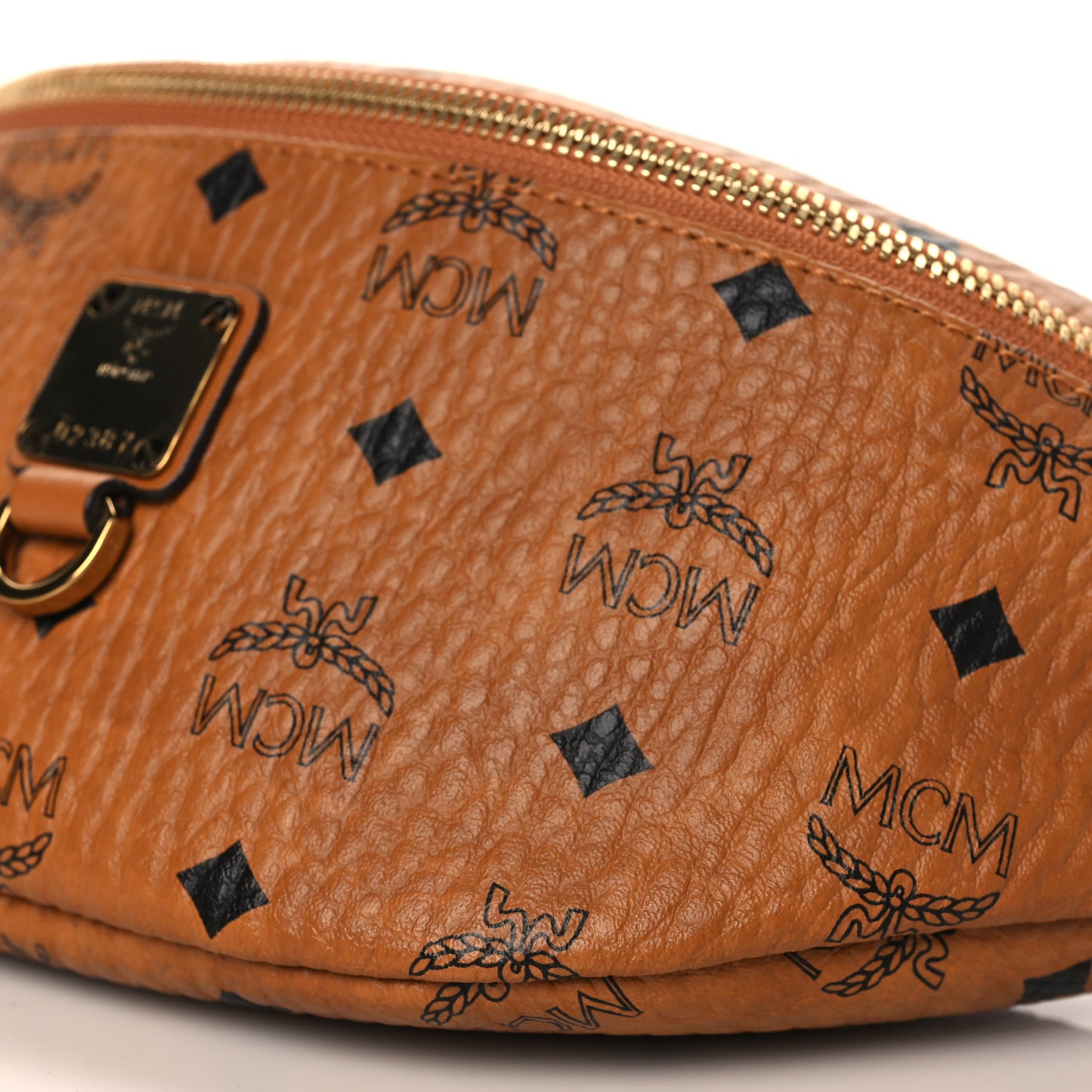 Visetos Medium Fusten Belt Bag Cognac