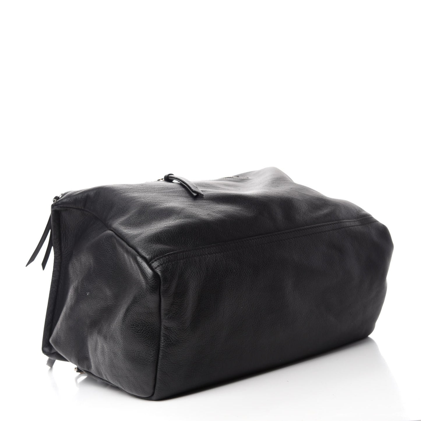 Pebbled Calfskin Large Pandora Black