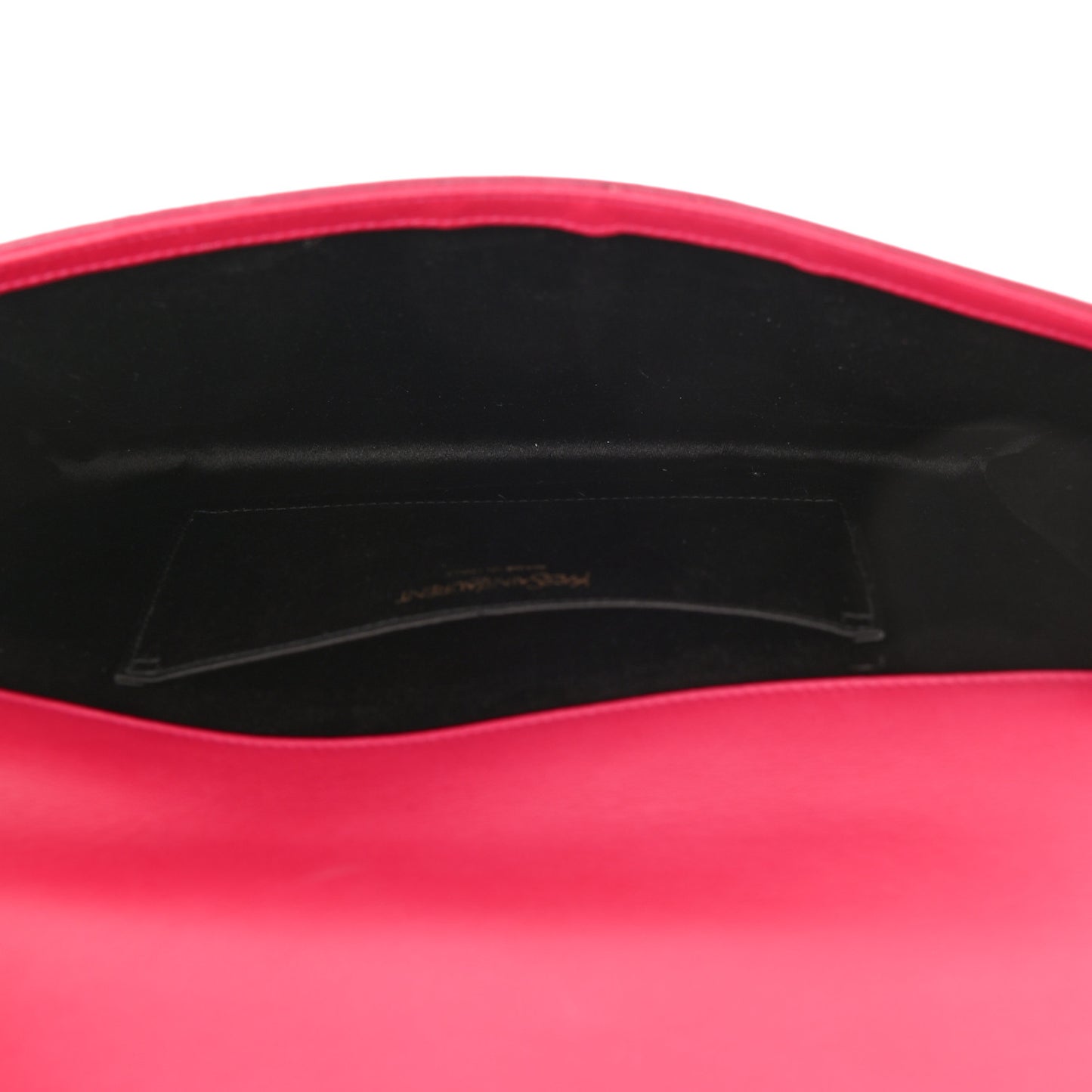 Calfskin Monogram Large Belle De Jour Clutch Lipstick Fuchsia