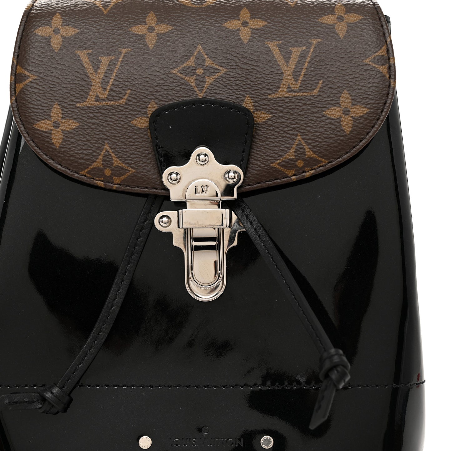 Patent Monogram Hot Springs Backpack Black