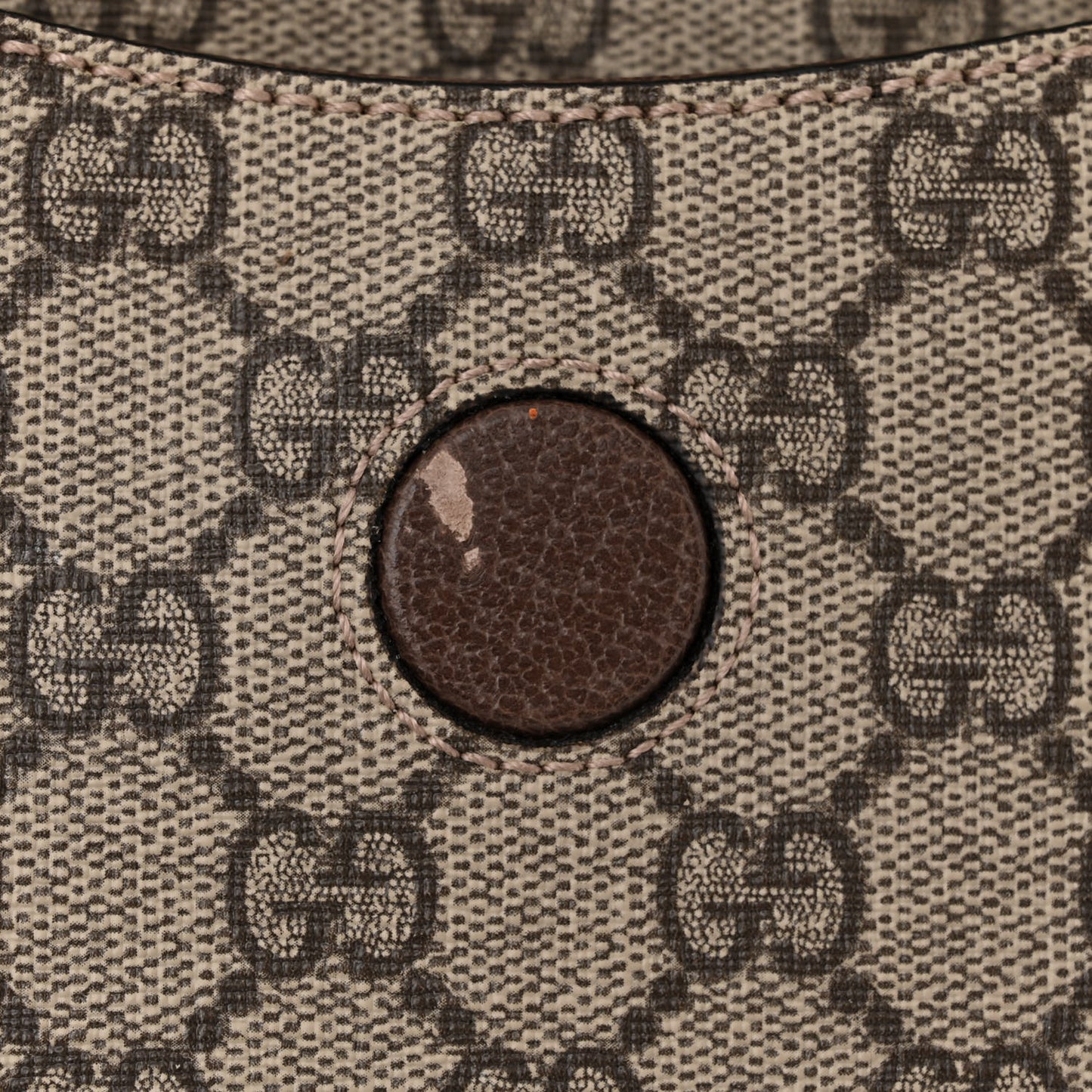 GG Supreme Monogram Web Small Neo Vintage Double Flap Messenger Bag Beige New Acero