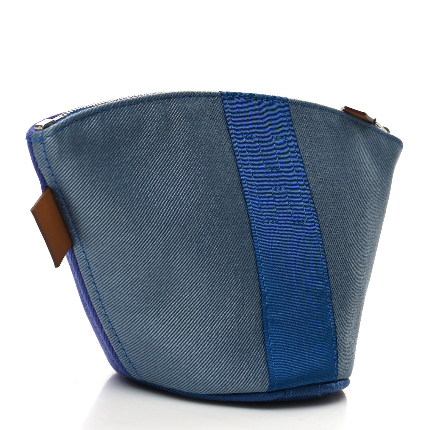 Cotton Twill Silk Mini Palmyre Case Blue Multicolor