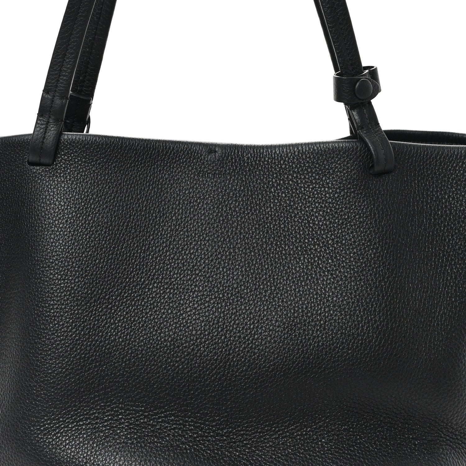 The Row Grained Calfskin Park Tote Three Black 8 of 11