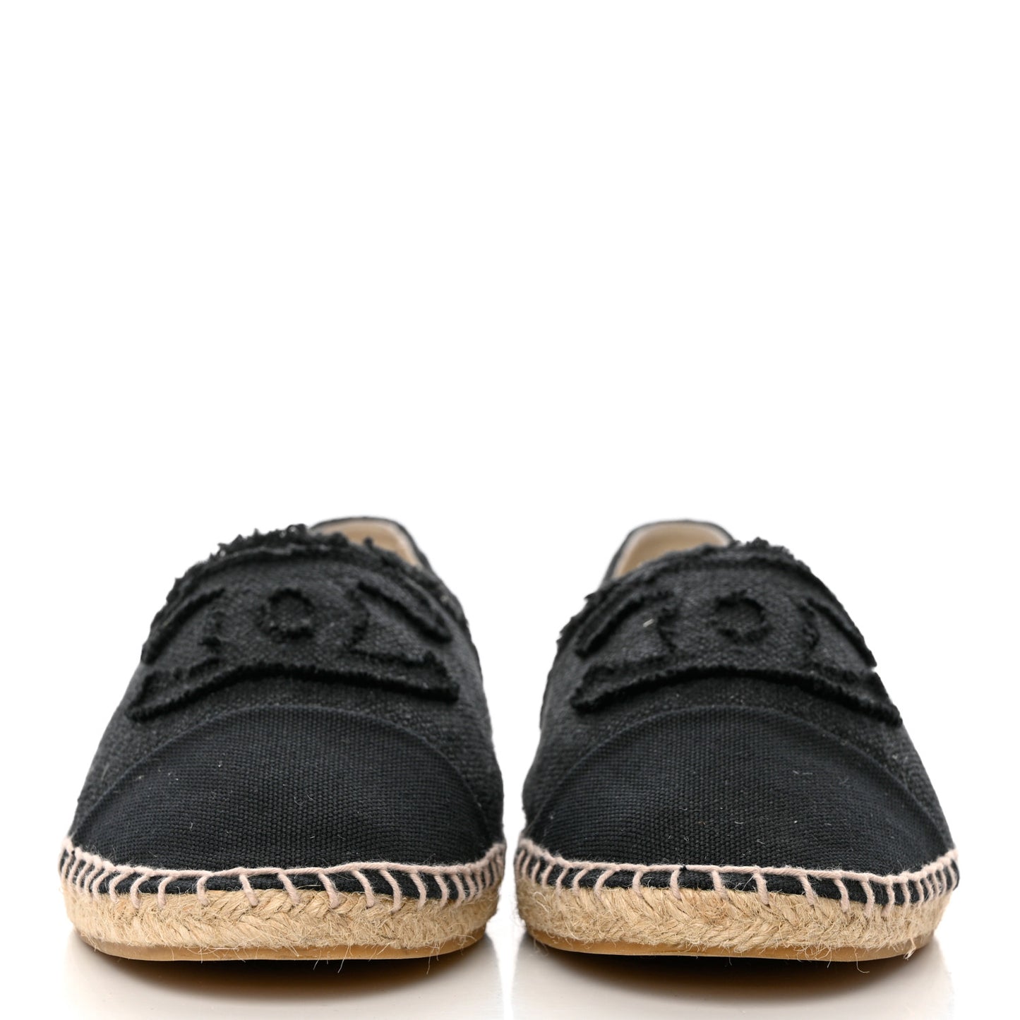 Denim Toile CC Espadrilles 40 Black