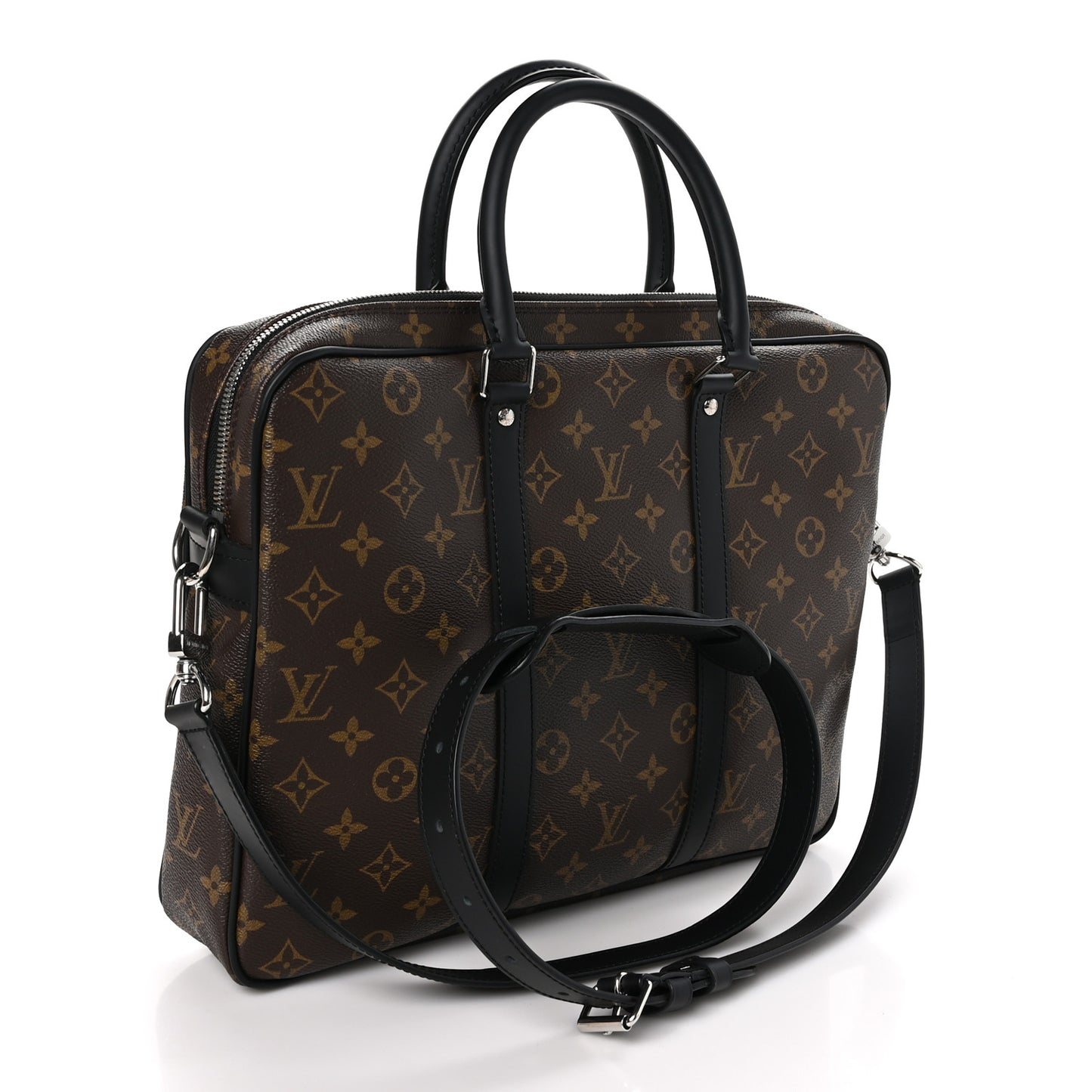 Monogram Macassar Porte-Documents Voyage PM