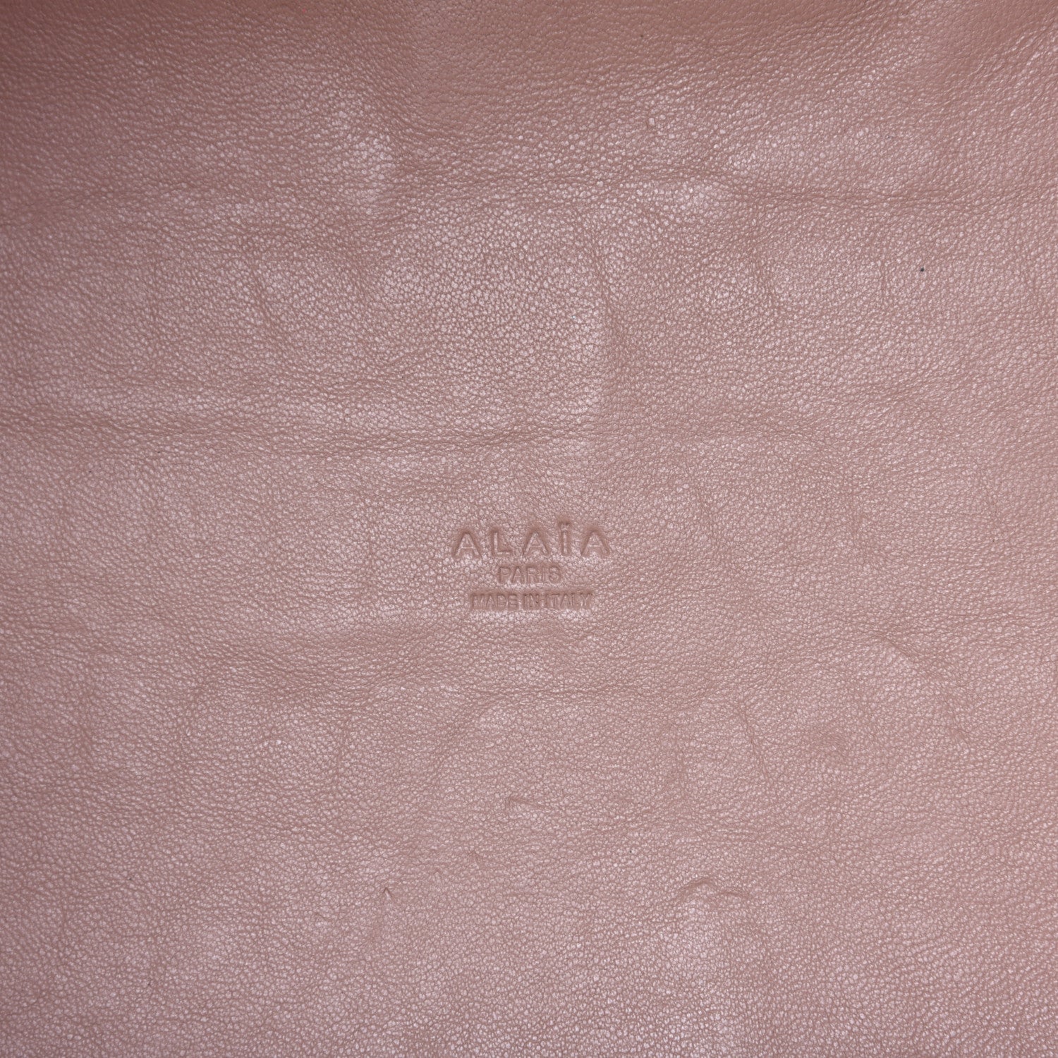 Alaia Calfskin Laser Cut Large Vienne Tote Sable 6 of 8