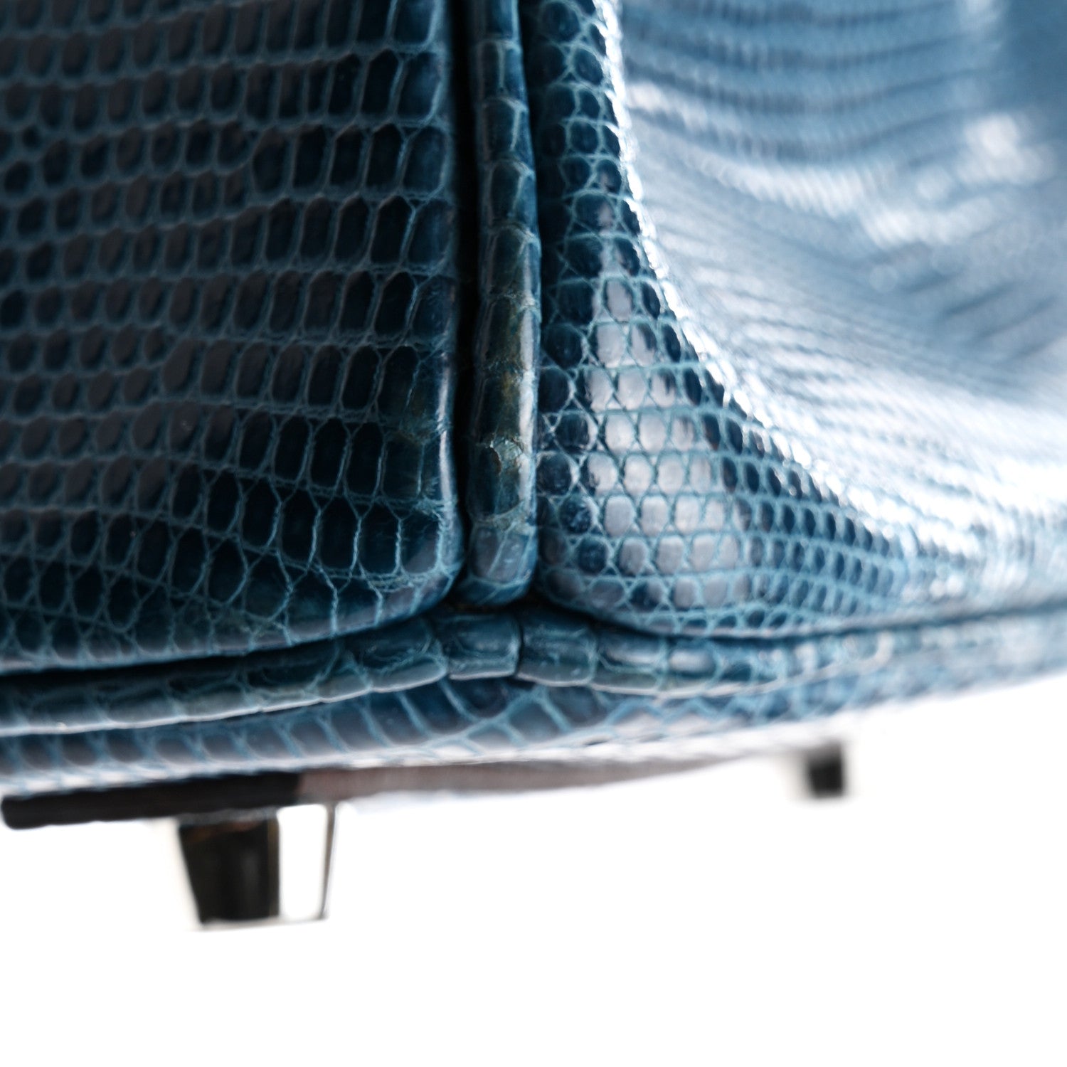 Hermes Lizard Birkin 25 Mykonos 11 of 20