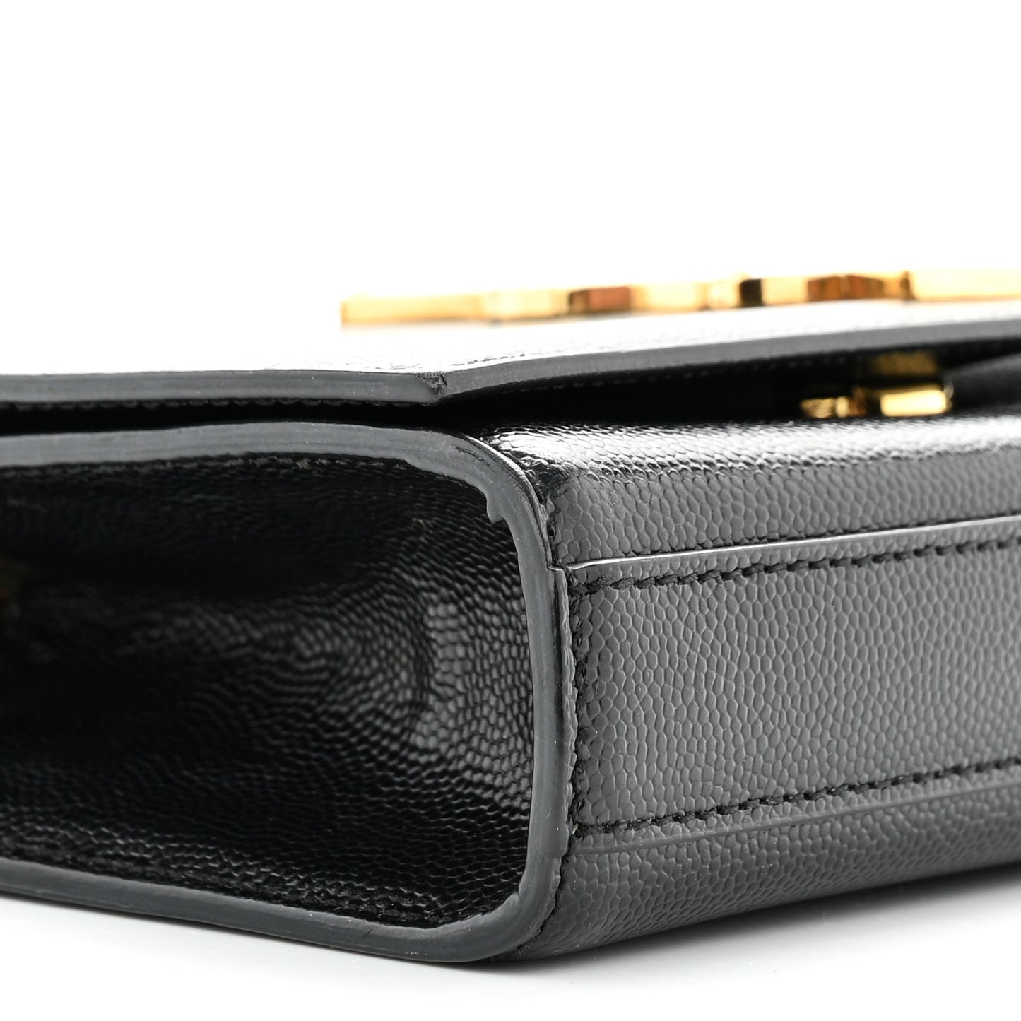 Grain De Poudre Small Monogram Kate Satchel Black