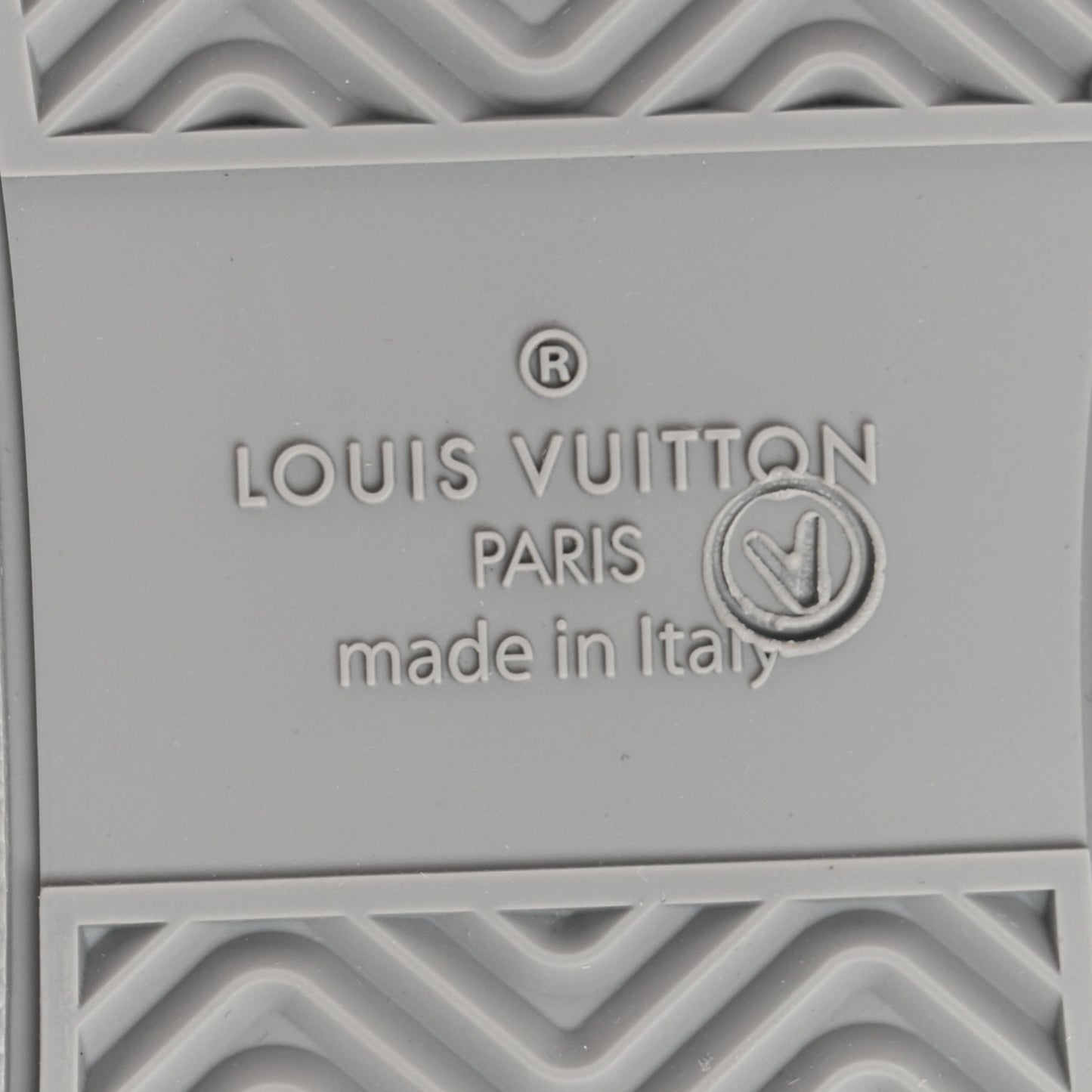 Monogram Calfskin Mens Rivoli Sneakers 8 Red