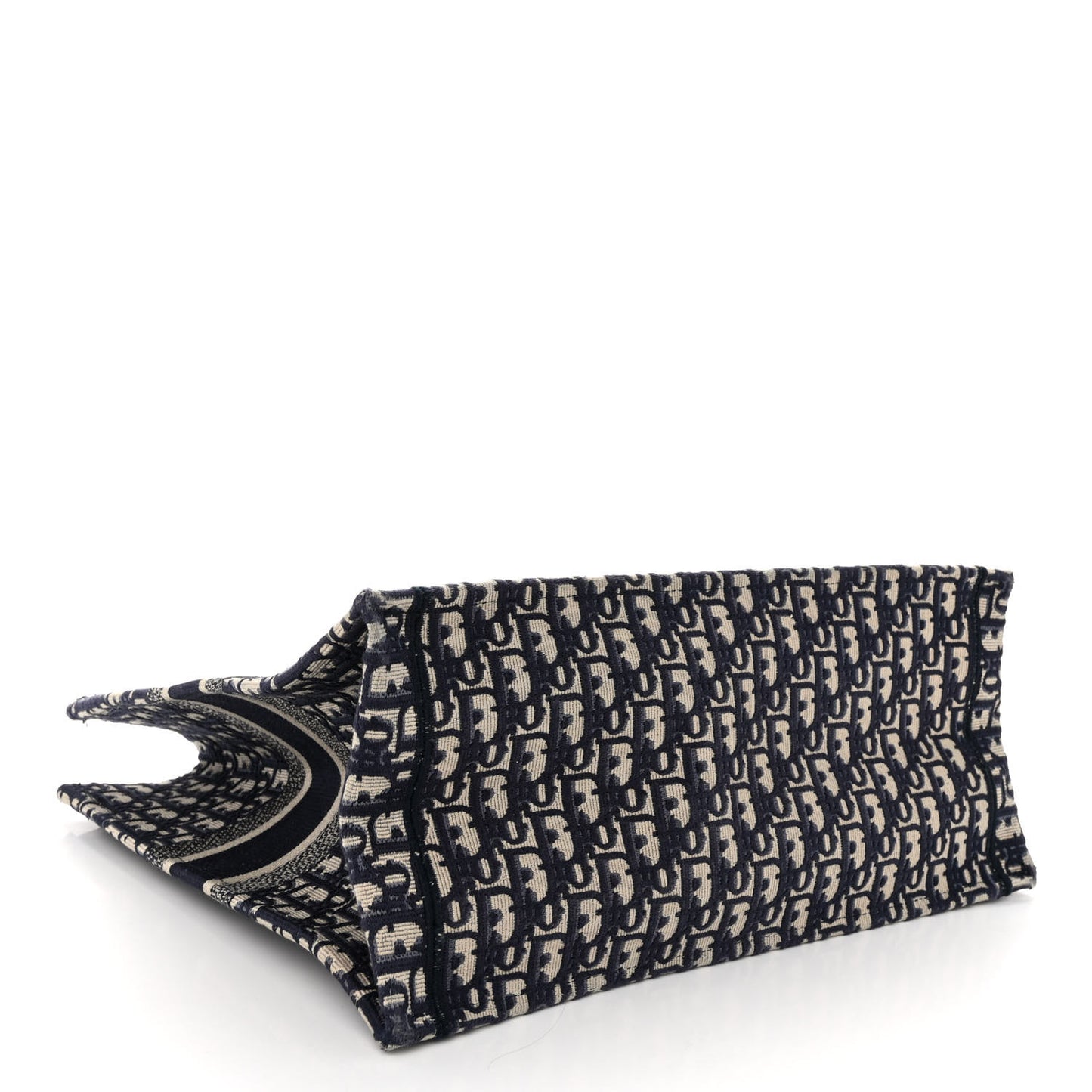 Oblique Large Book Tote Blue Multicolor