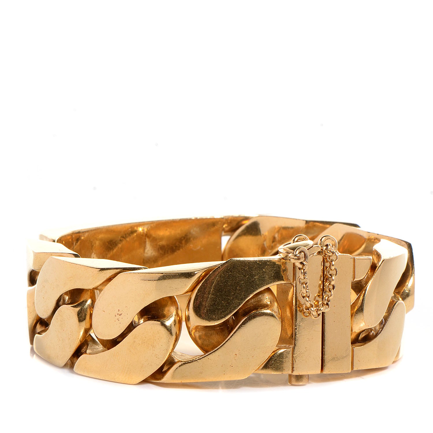 Celine Brass ID Bracelet Small Gold 3 of 6