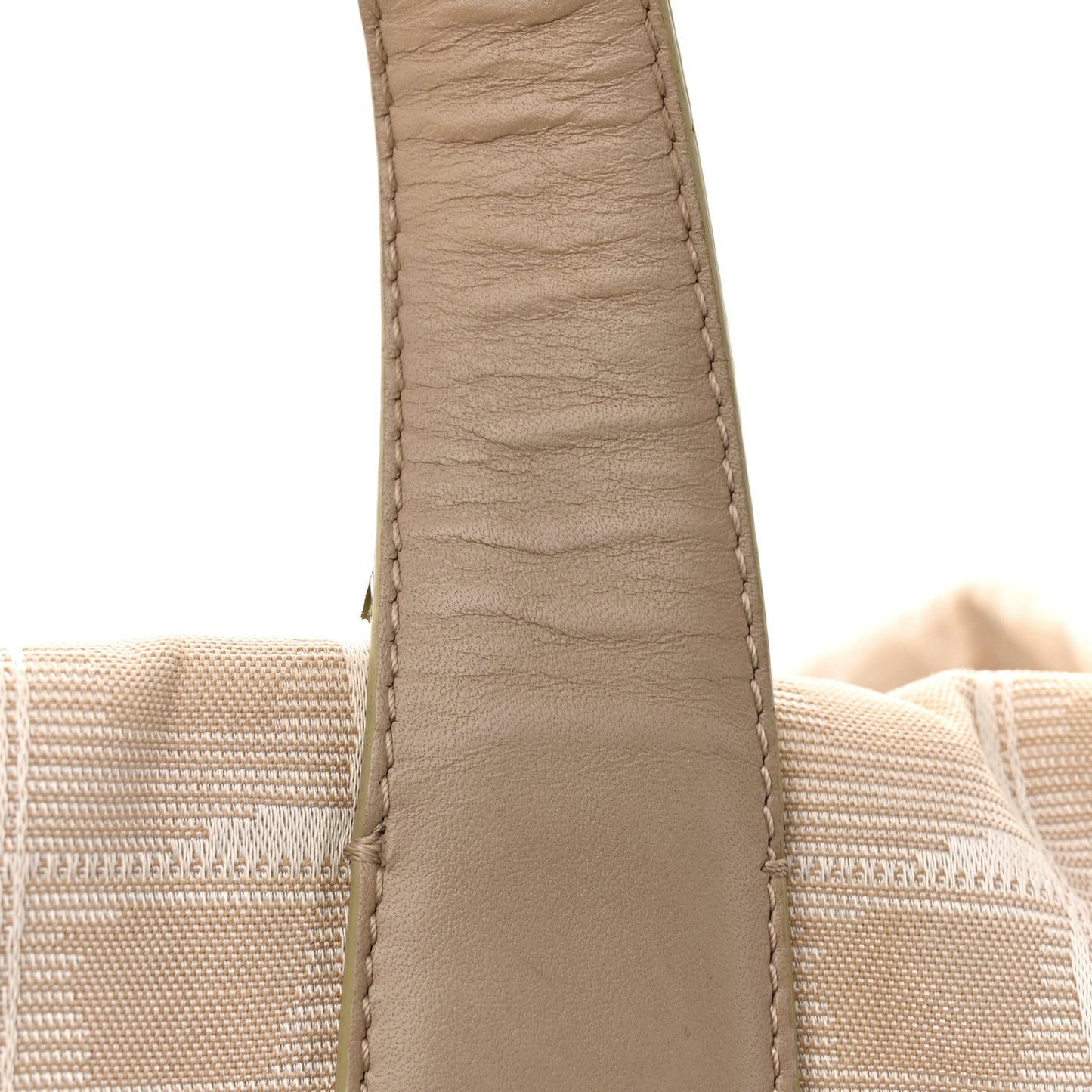 Nylon Medium Travel Tote Beige