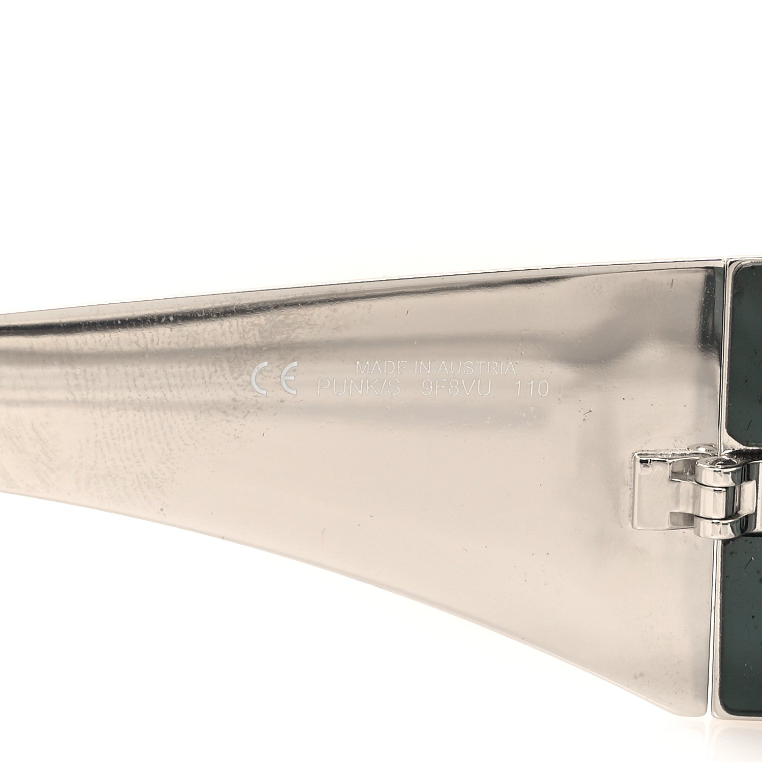 Christian Dior Punk Sunglasses 9F8VU Silver 6 of 6