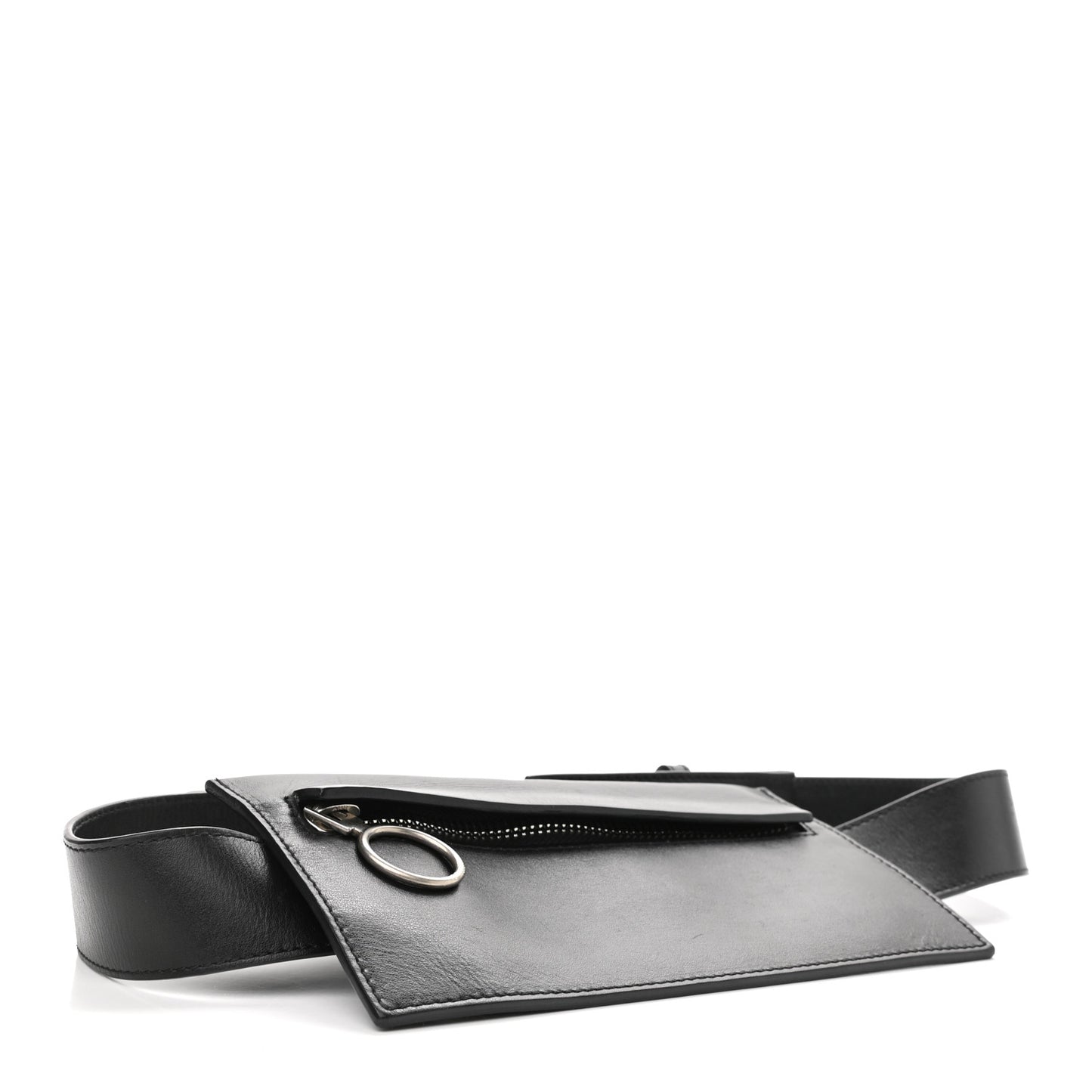 Calfskin Belt Bag Black