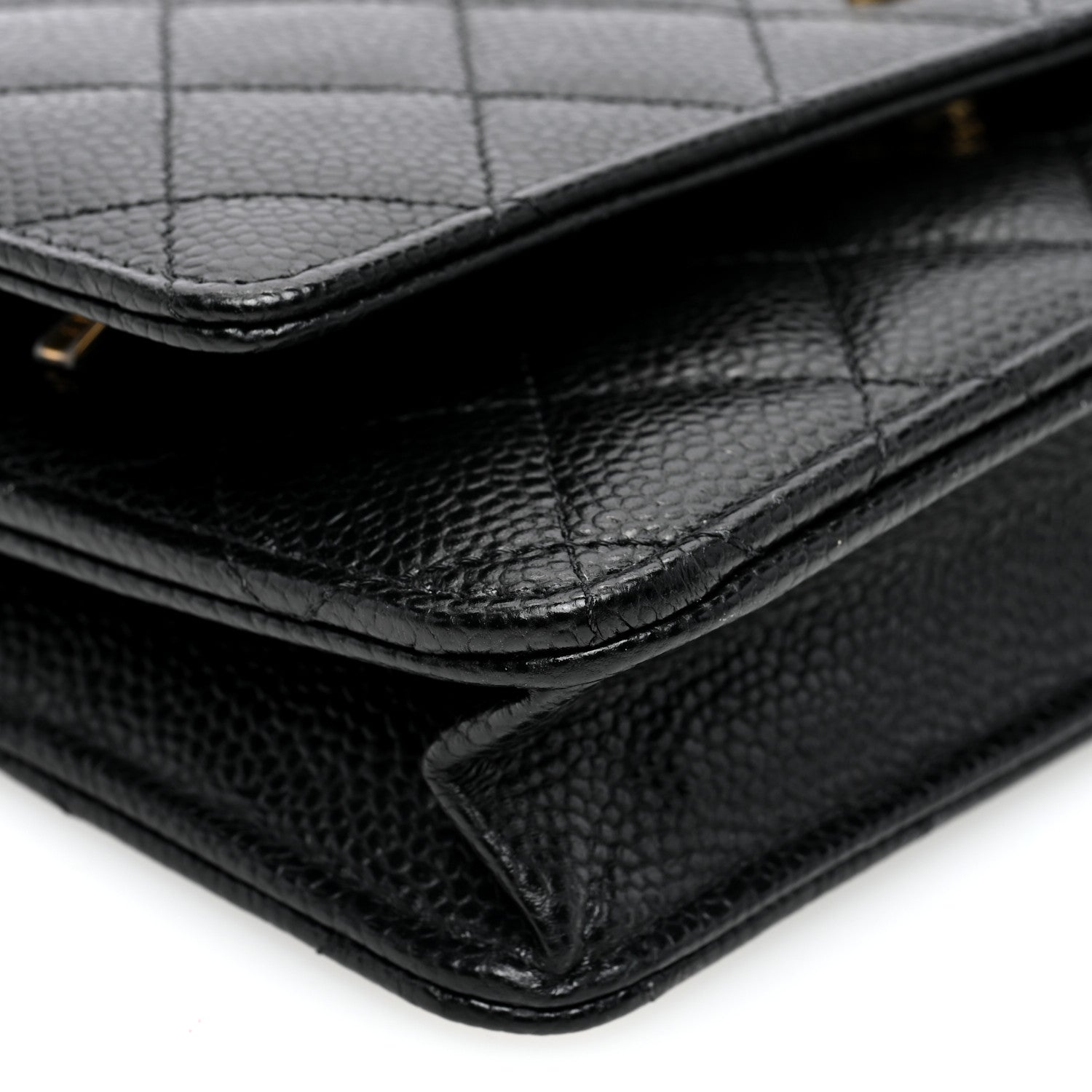 Chanel Caviar Quilted Wallet on Chain WOC Black 9 of 11