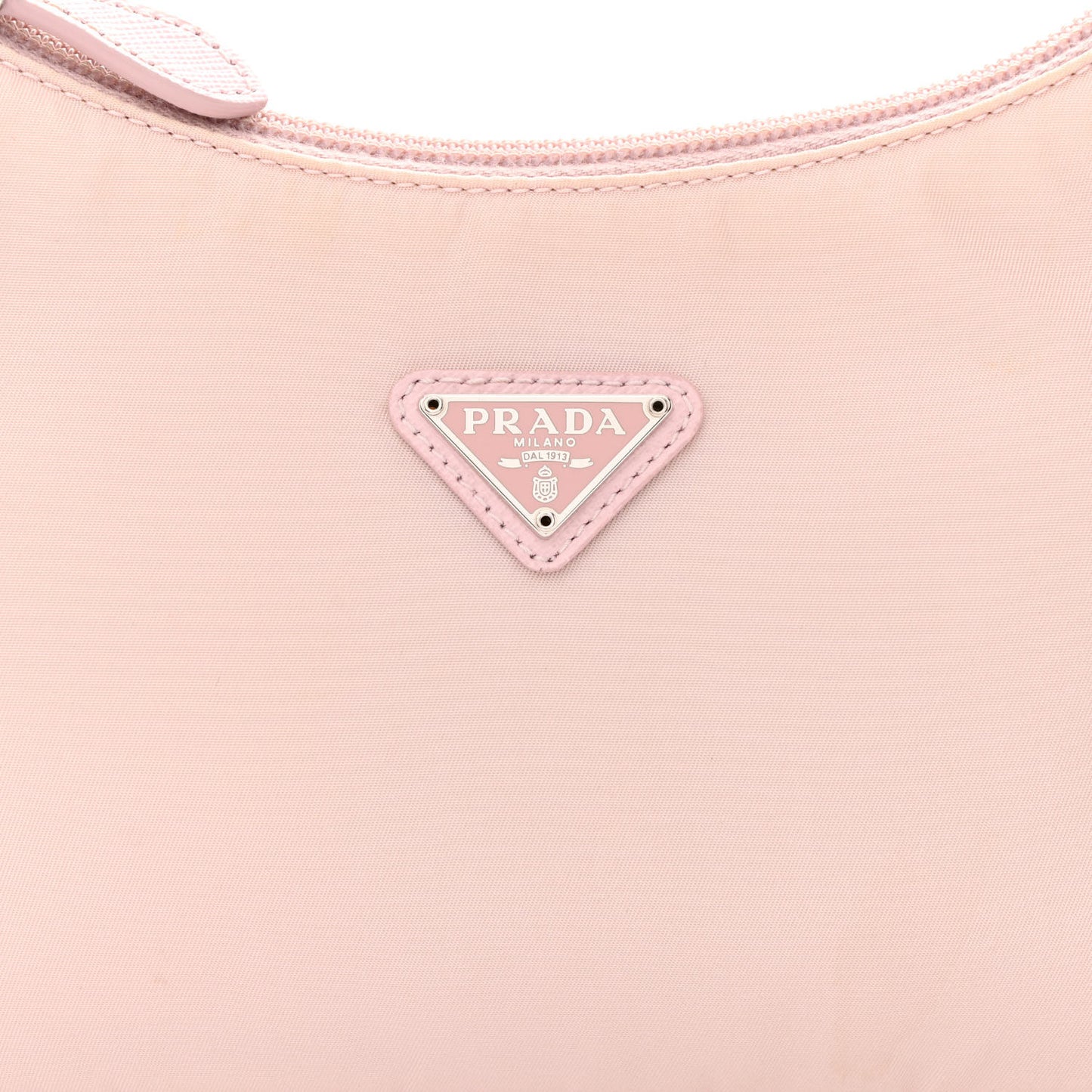 Tessuto Nylon Mini Re-Edition 2000 Bag Alabastro