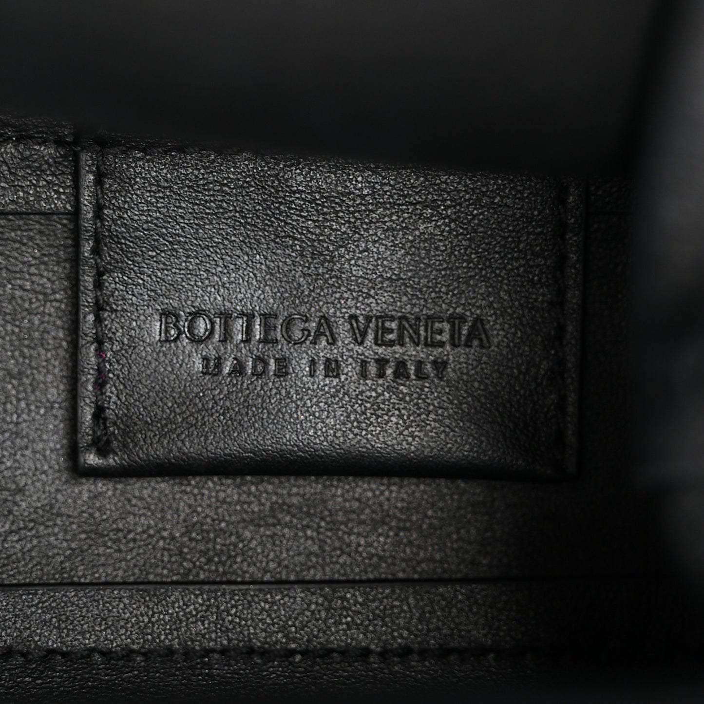 Calfskin Small The Point Triangle Bag Black