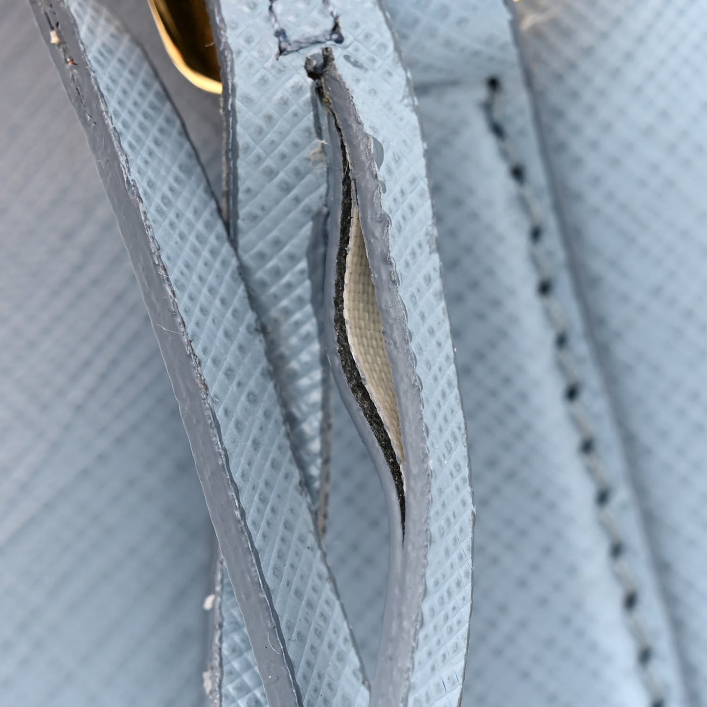 Saffiano Lux Small Promenade Tote Aviazione