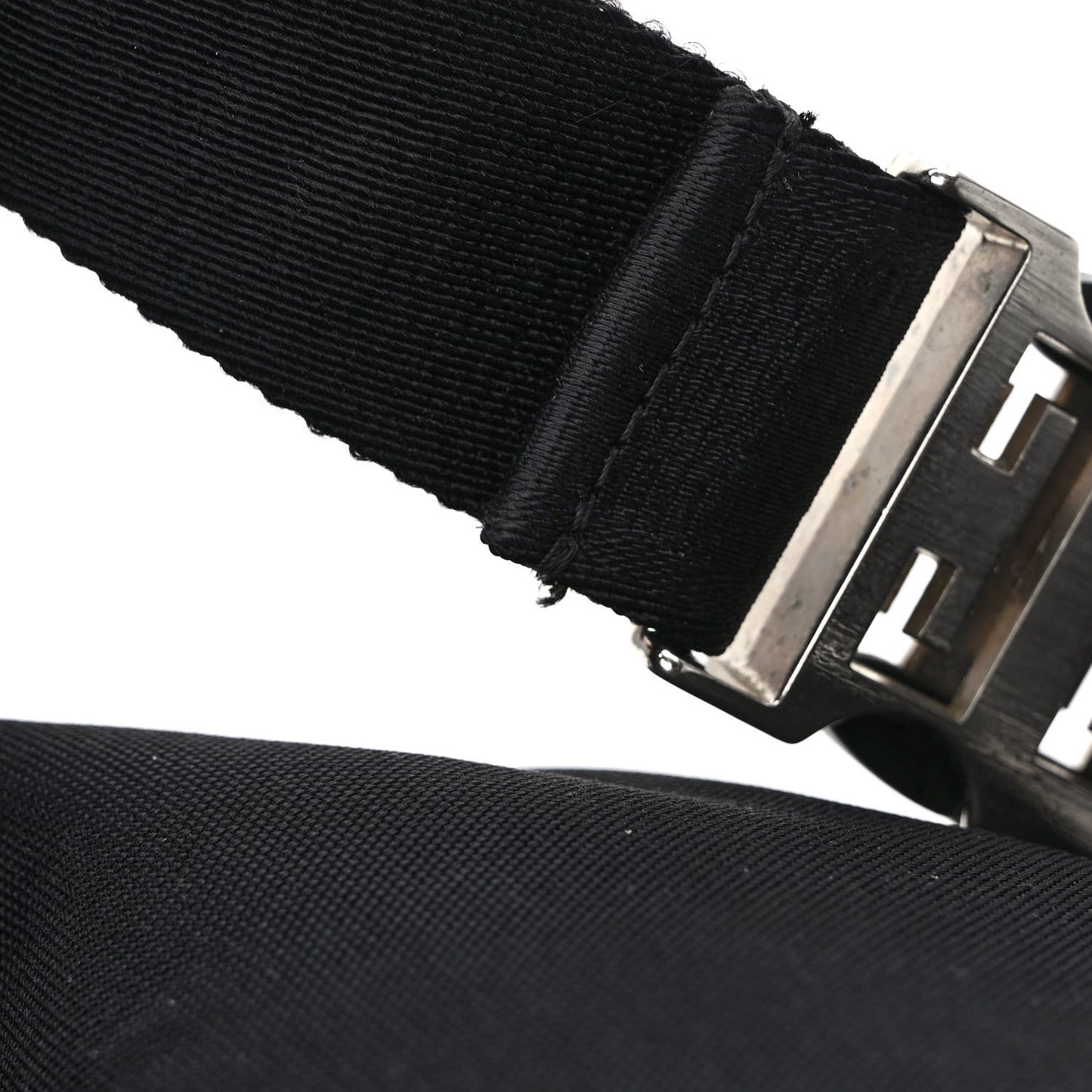 X CHITO Nylon Graffiti Effect Essential U 4G Belt Bag Black