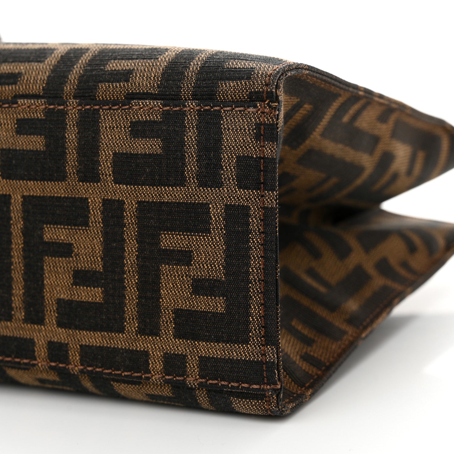 Fendi Zucca Shopping Tote Tobacco 9 of 14