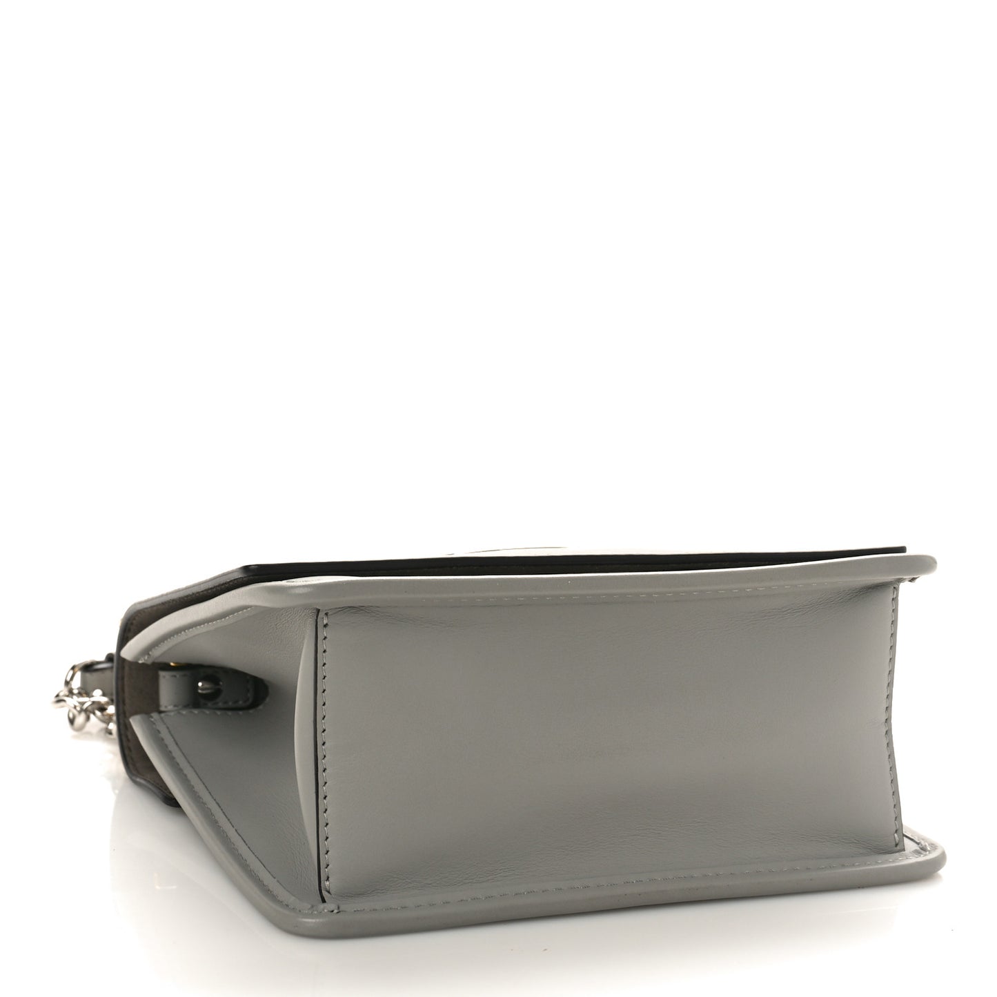 Vitello Century Opaco F is Fendi Small Kan I Shoulder Bag Grigio Perla