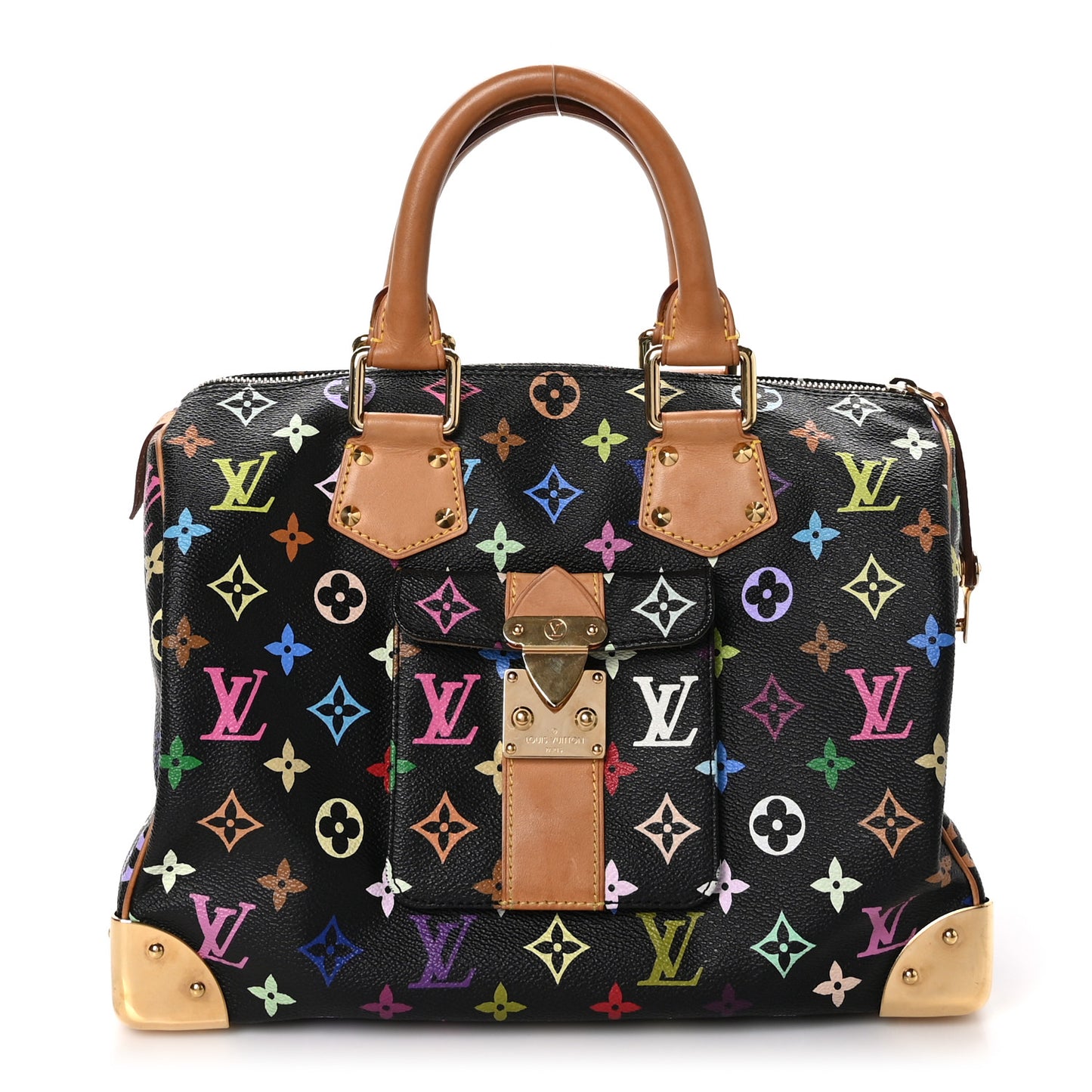 Monogram Multicolor Speedy 30 Black