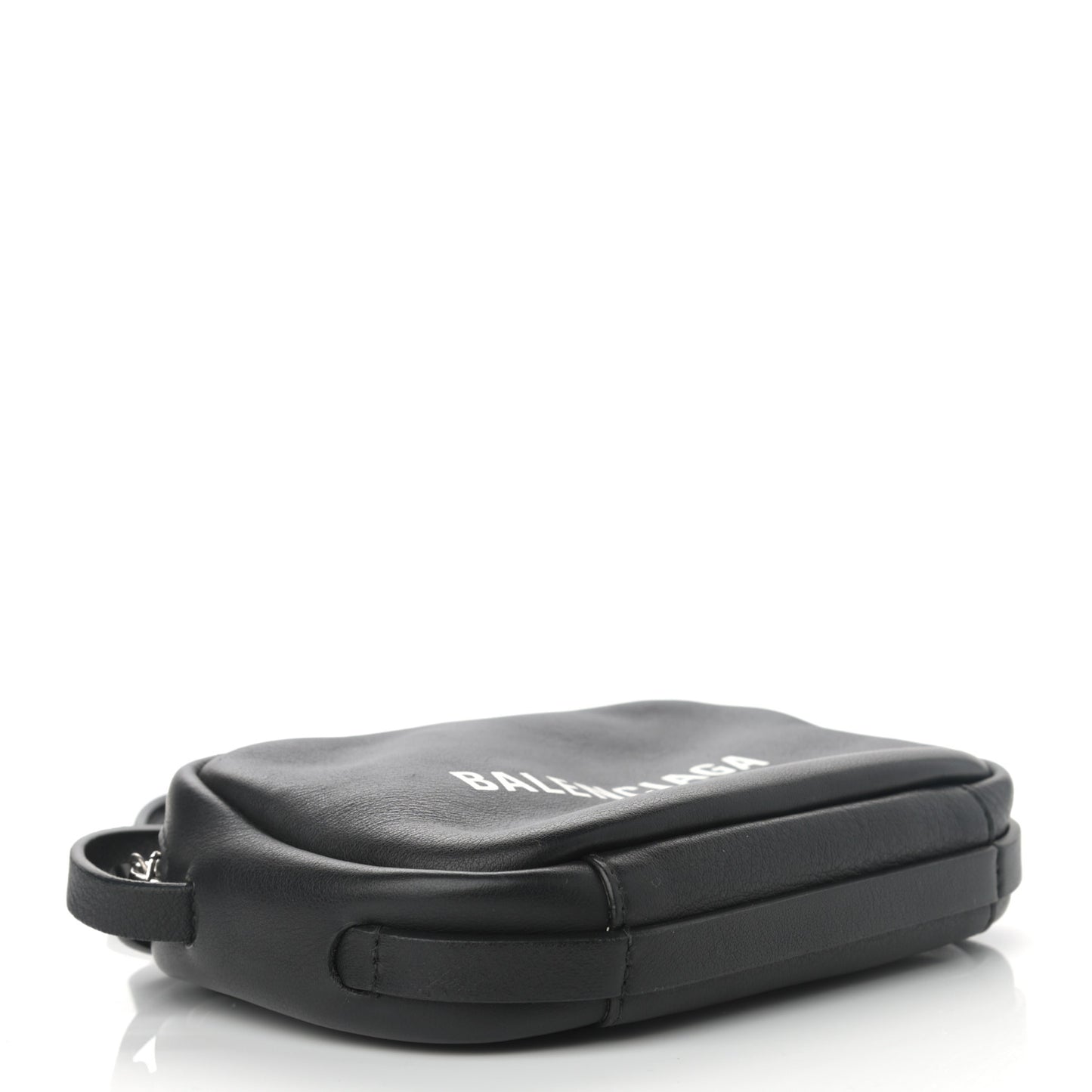 Calfskin Logo XS Everyday Camera Bag Black