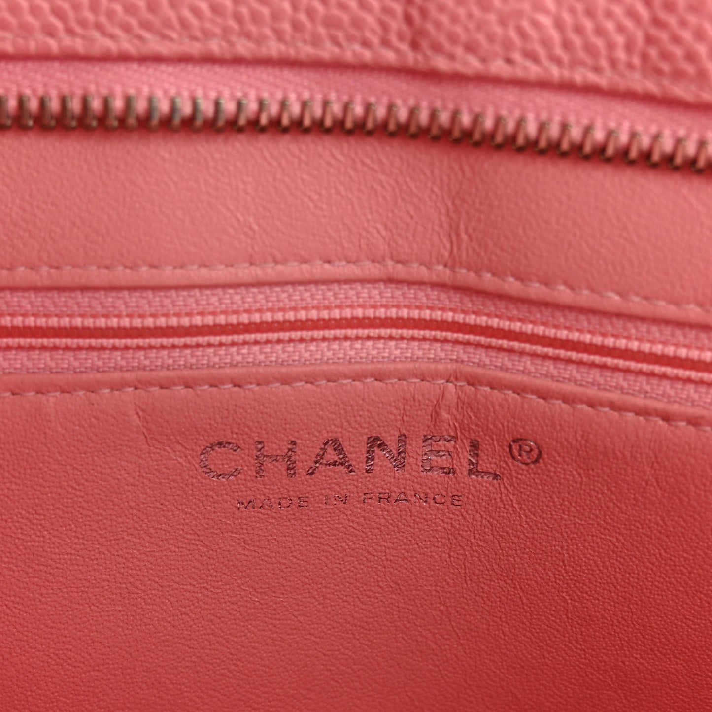 Caviar Medallion CC Tote Light Pink