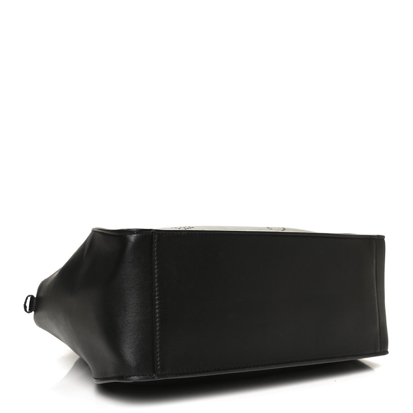 Eco Alter Nappa East West Perforated Tote Black