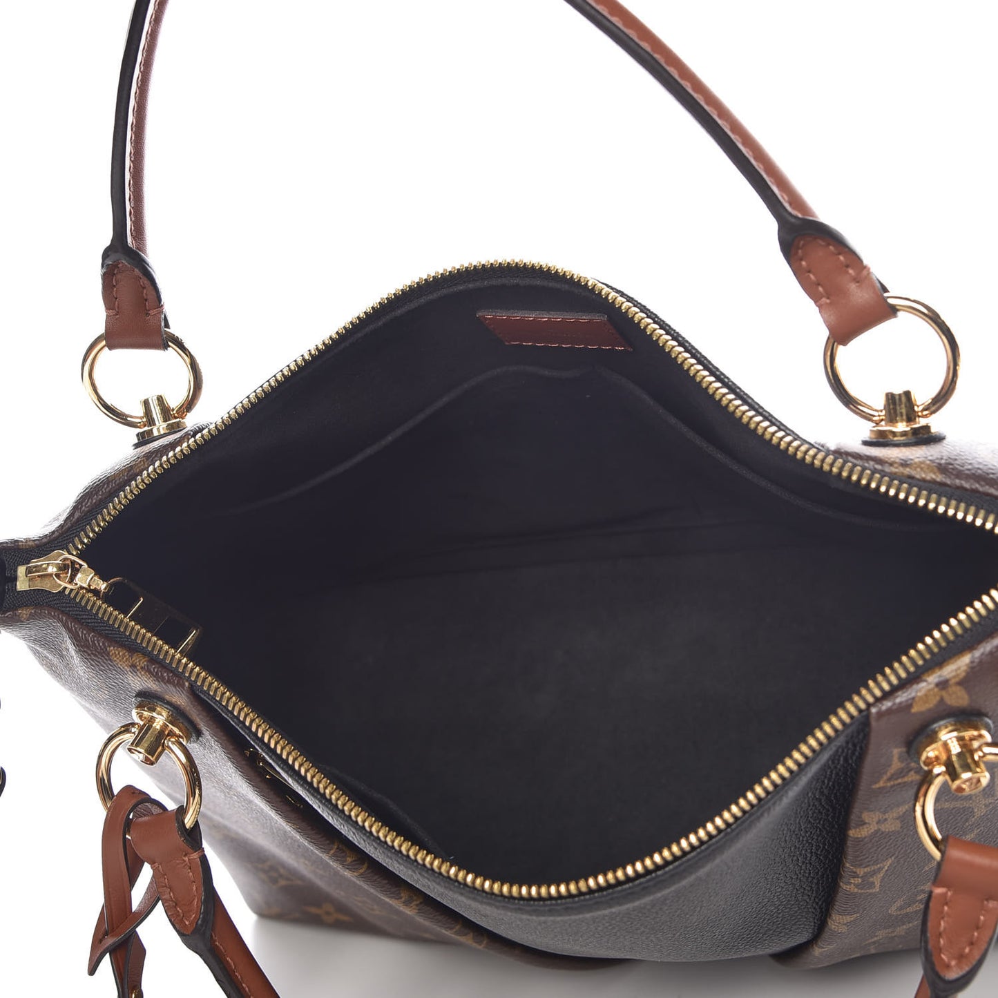 Monogram V Tote MM Black