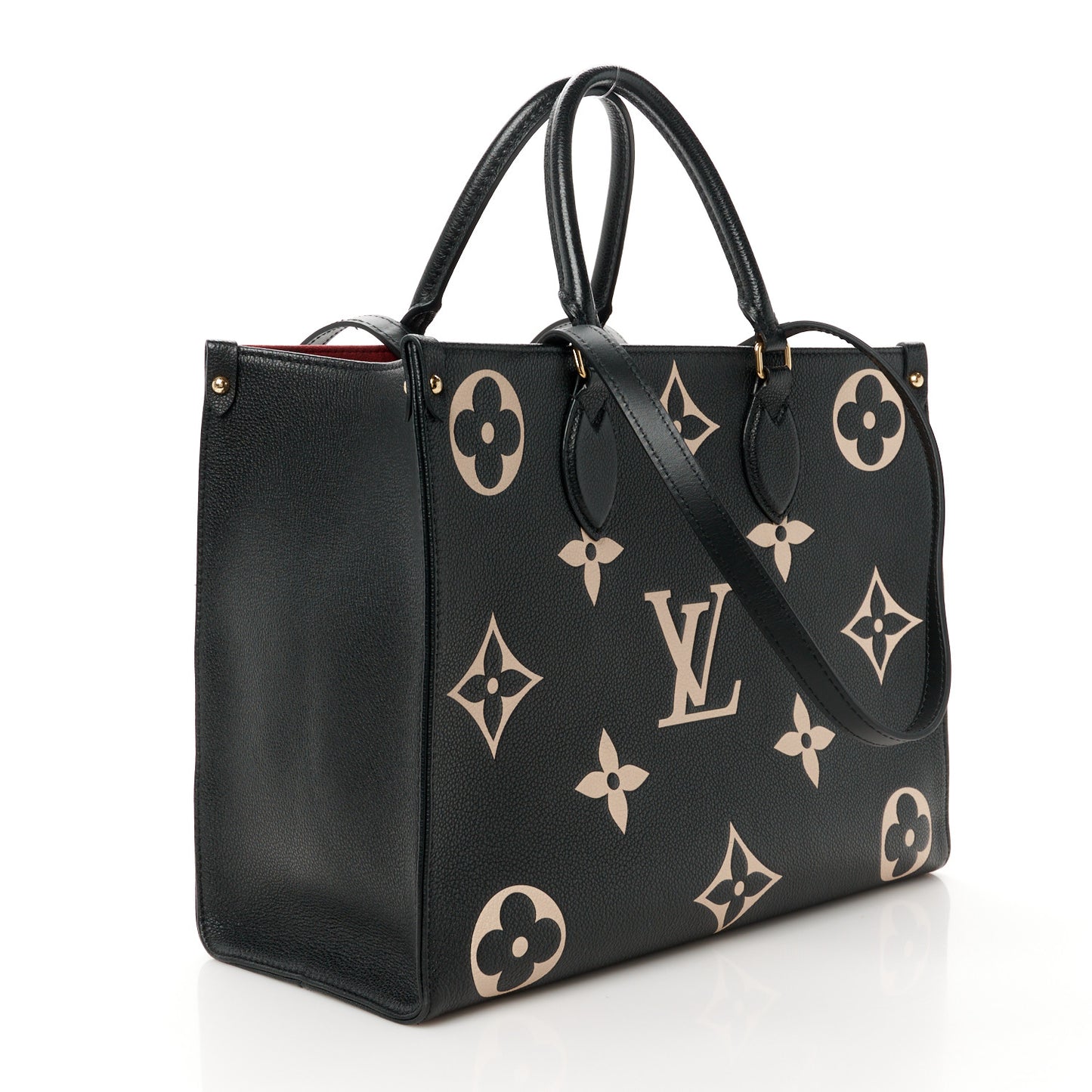 Empreinte Monogram Giant Onthego MM Black Beige