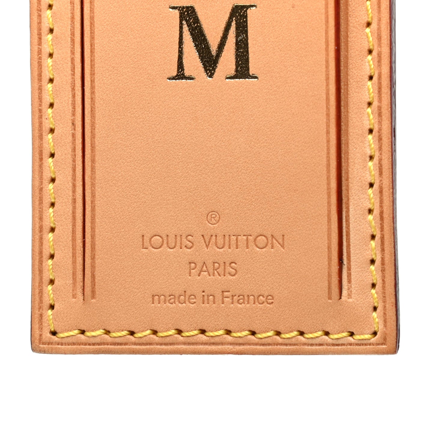 Vachetta Luggage Tag