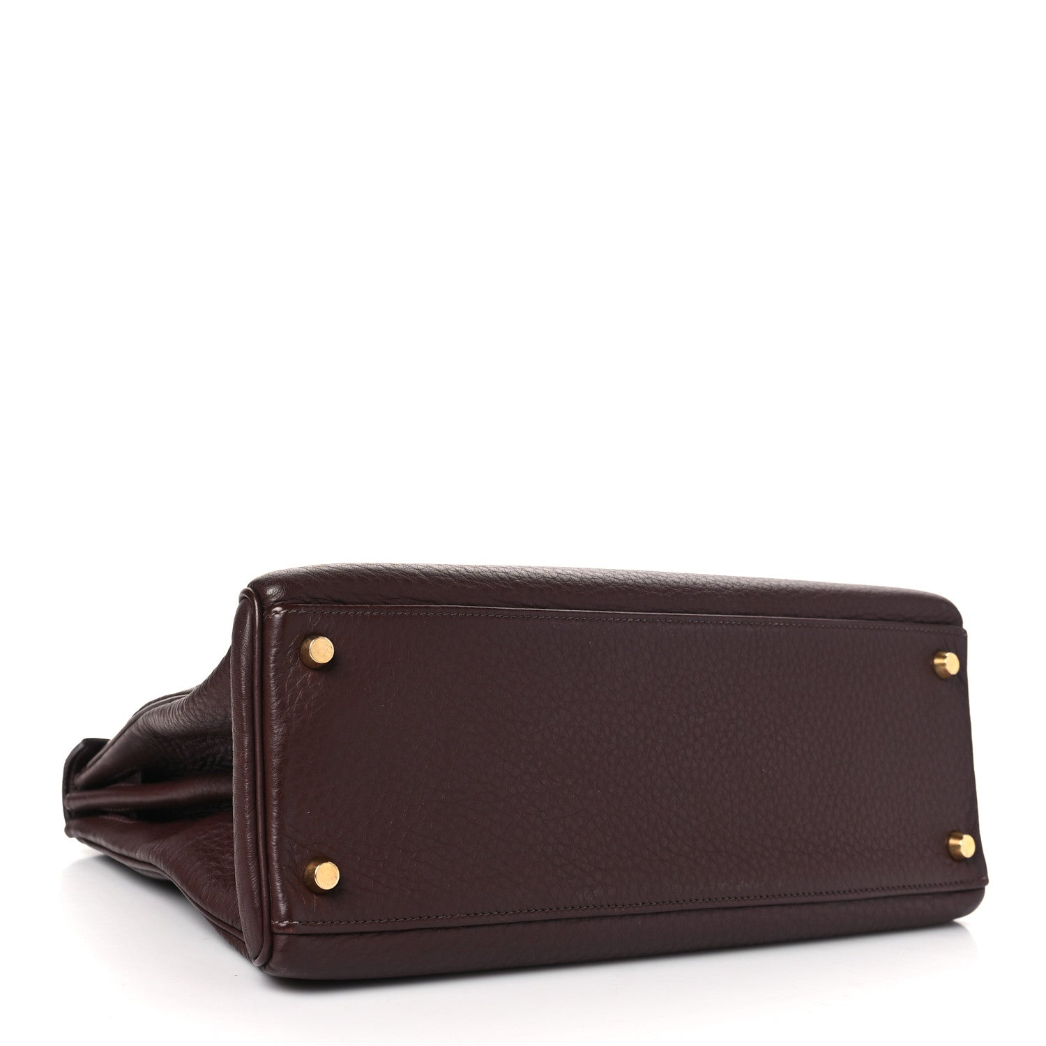 Hermes Taurillon Clemence Kelly Retourne 32 Havane 4 of 12