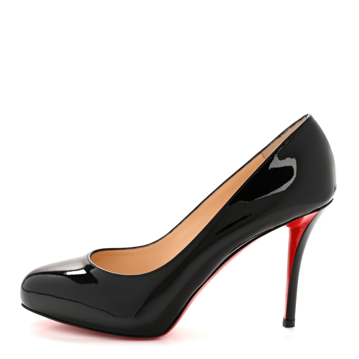 Christian Louboutin Patent Argotik 100 Pumps 38.5 Black 1771745
