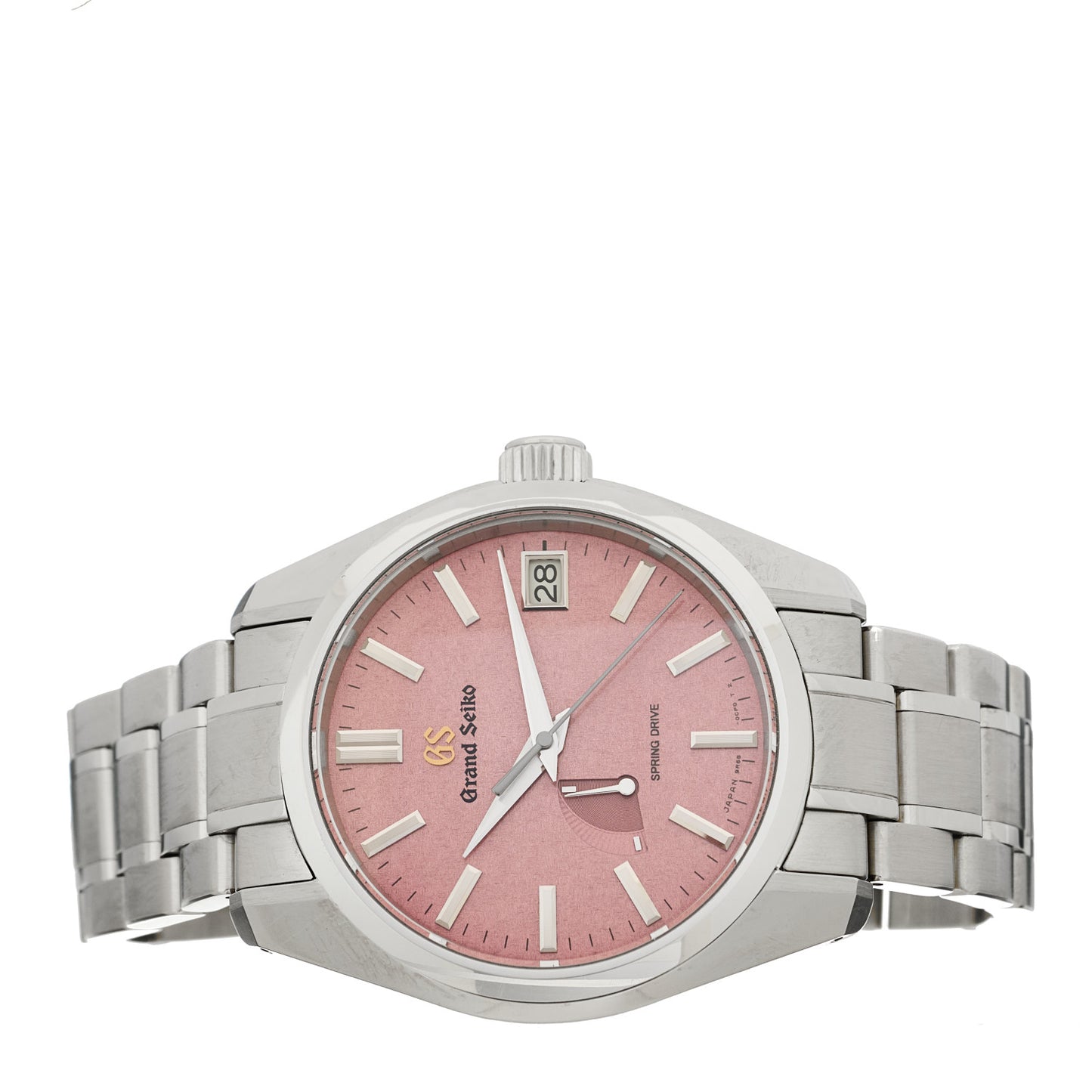 Stainless Steel 40mm Heritage Collection Automatic Watch Pink SBGA509G