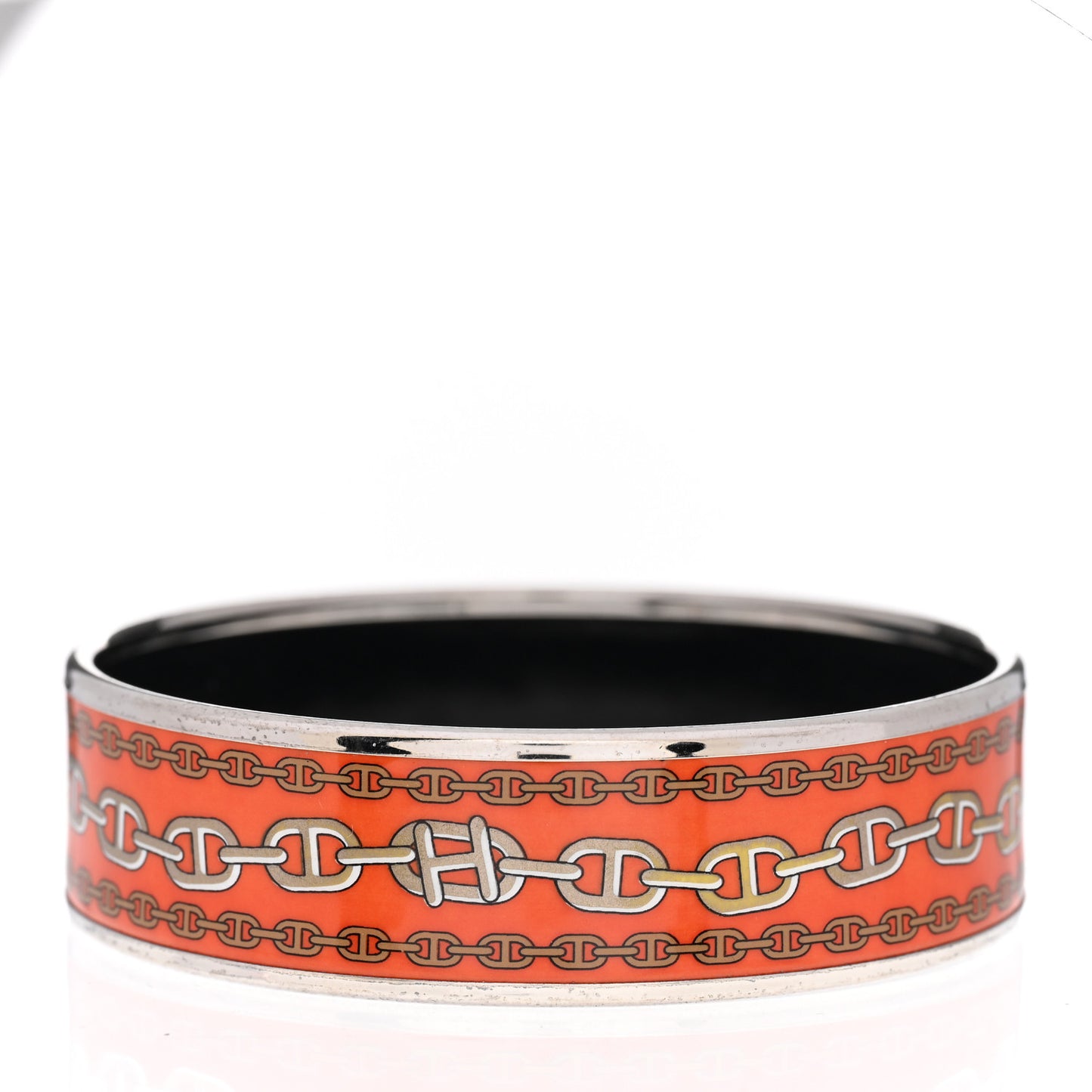 Enamel Printed Wide Chaine d'Ancre Bracelet 70