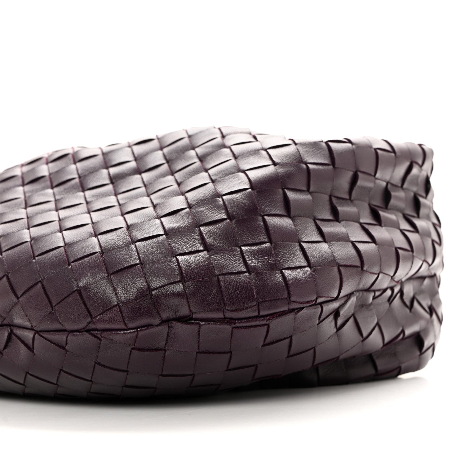 Bottega Veneta Nappa Intrecciato Teen Jodie Hobo Eggplant 10 of 10
