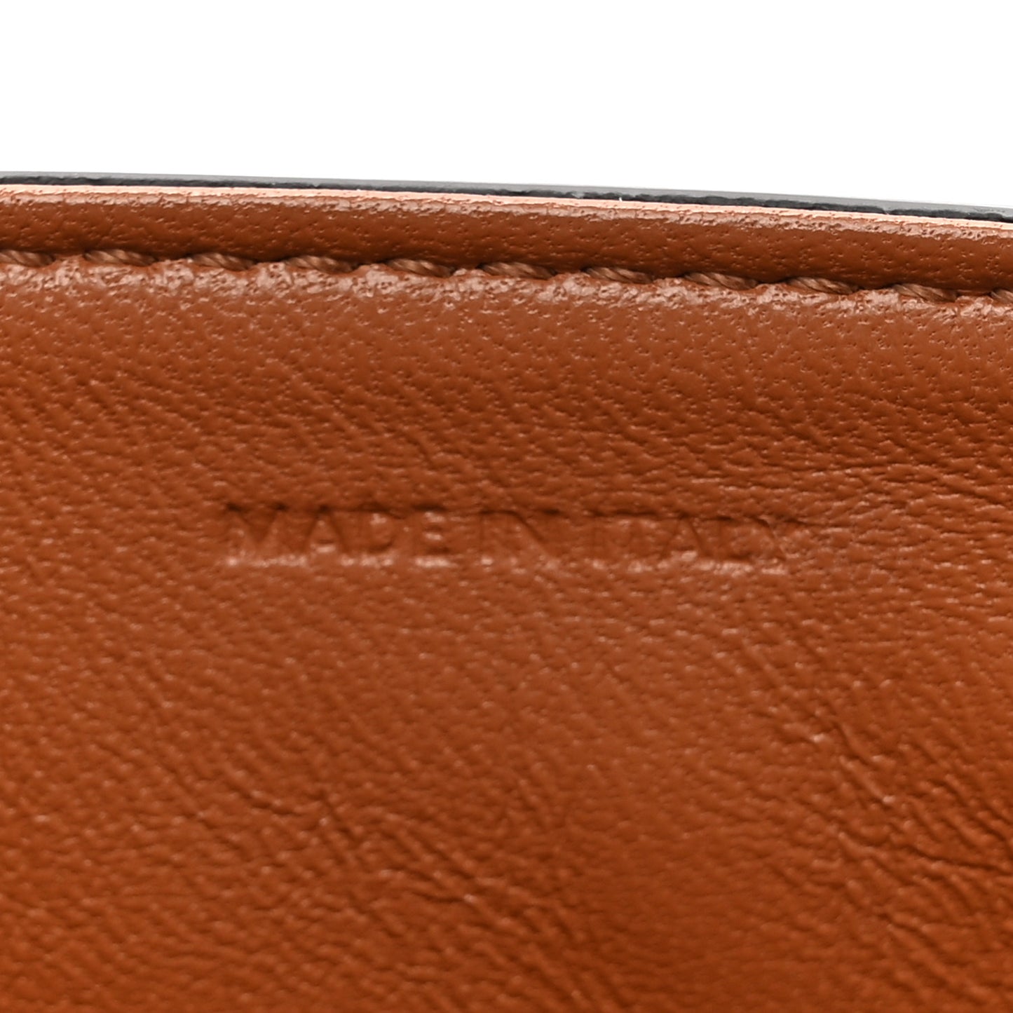 Natural Calfskin Besace Small 16 Tan