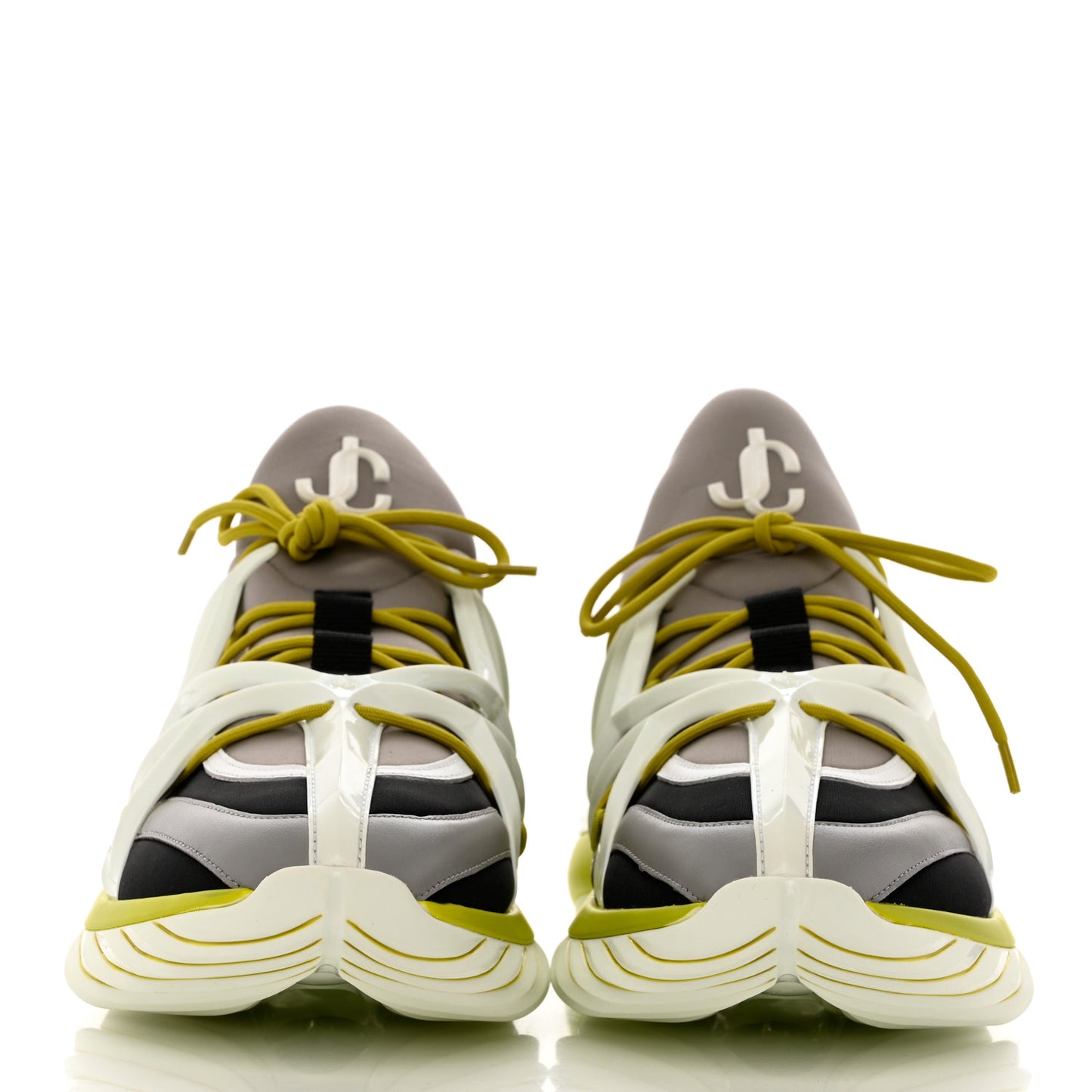 Neoprene Women's Cosmos Low Top Sneakers 43 Grey Lime