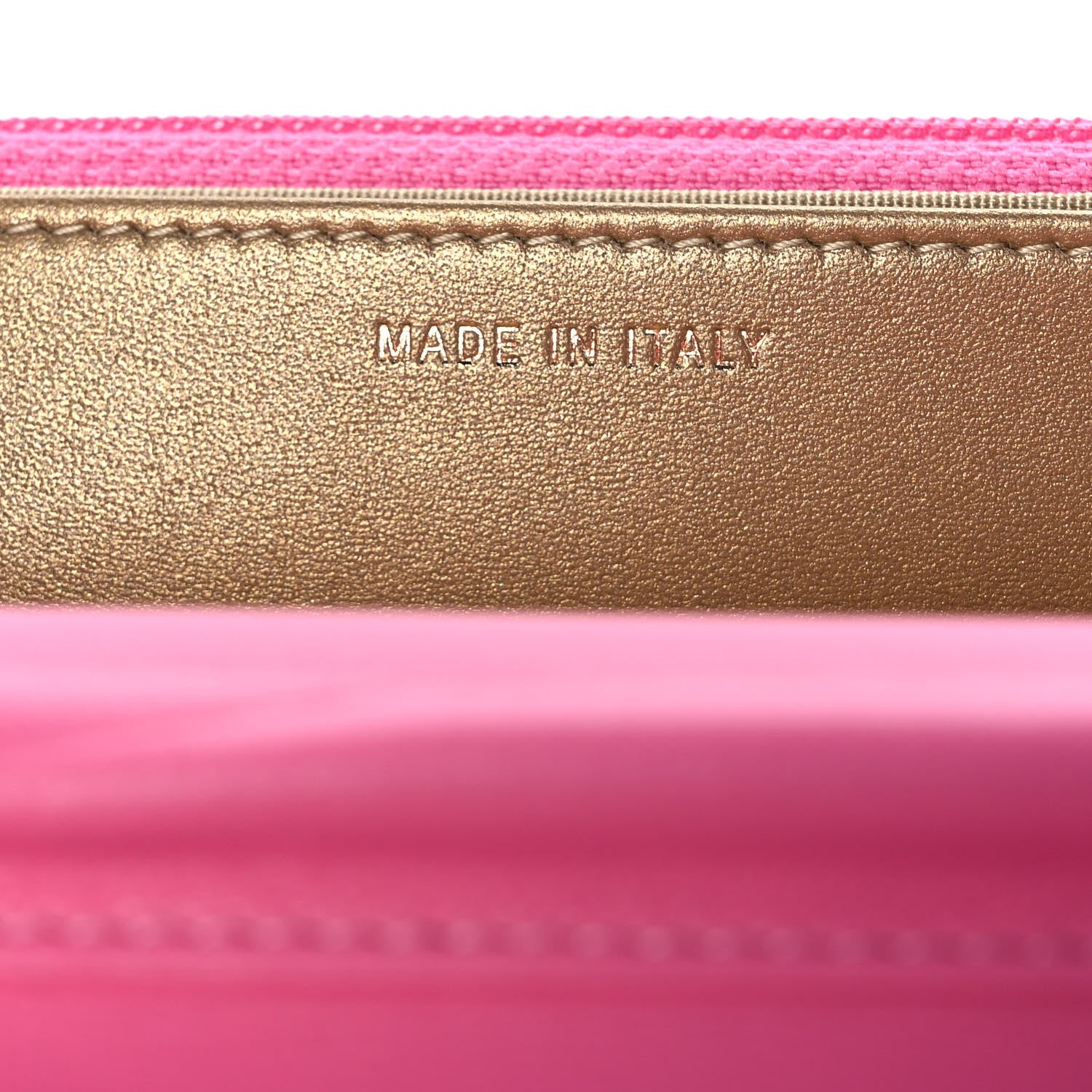 Chanel Lambskin Quilted CC Pearl Crush Wallet on Chain WOC Pink 7 of 11