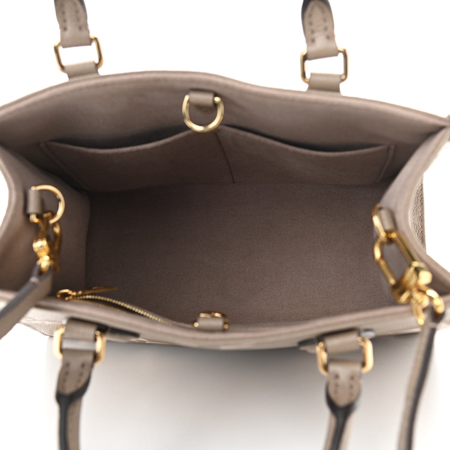 Empreinte Monogram Giant Onthego PM Tourterelle Creme
