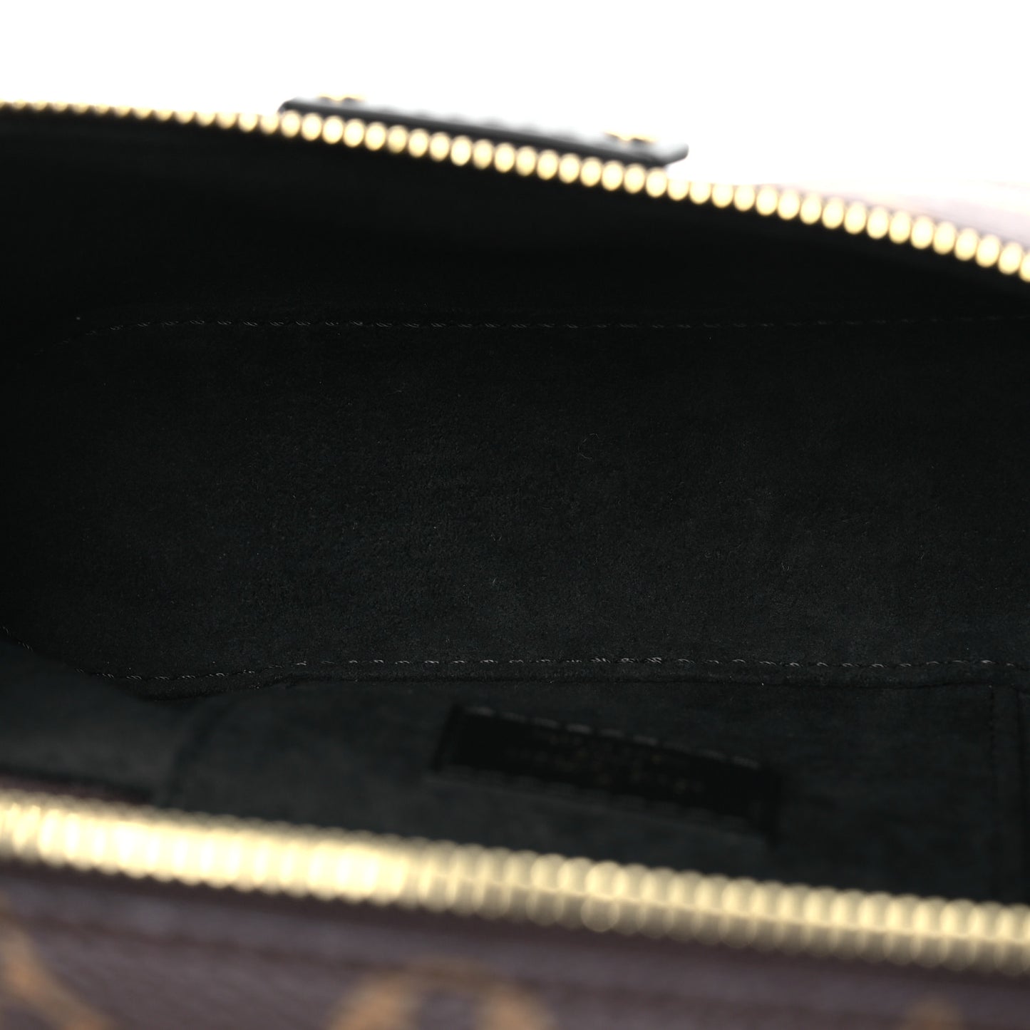 Reverse Monogram Vanity Chain Pouch