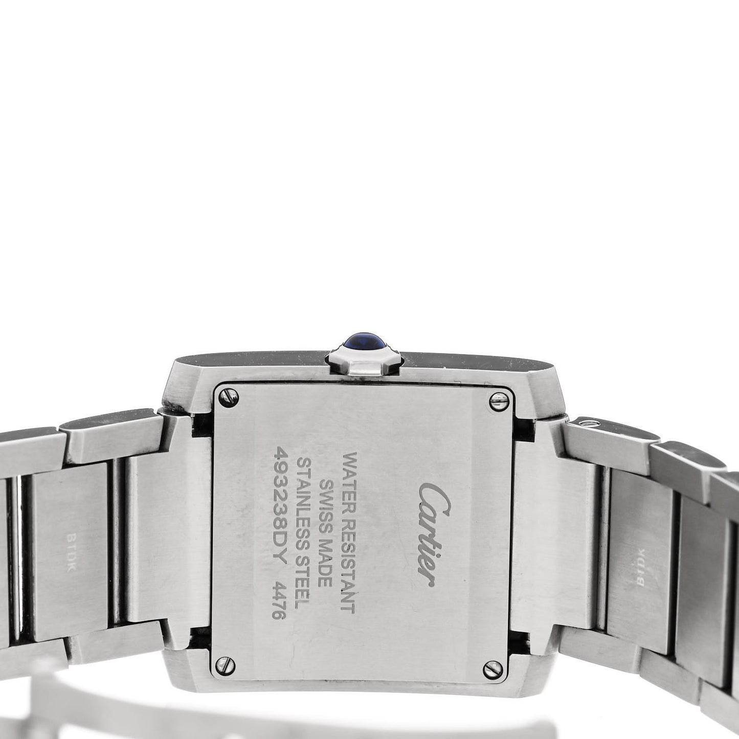 Stainless Steel 27mm Tank Francaise Quartz Watch