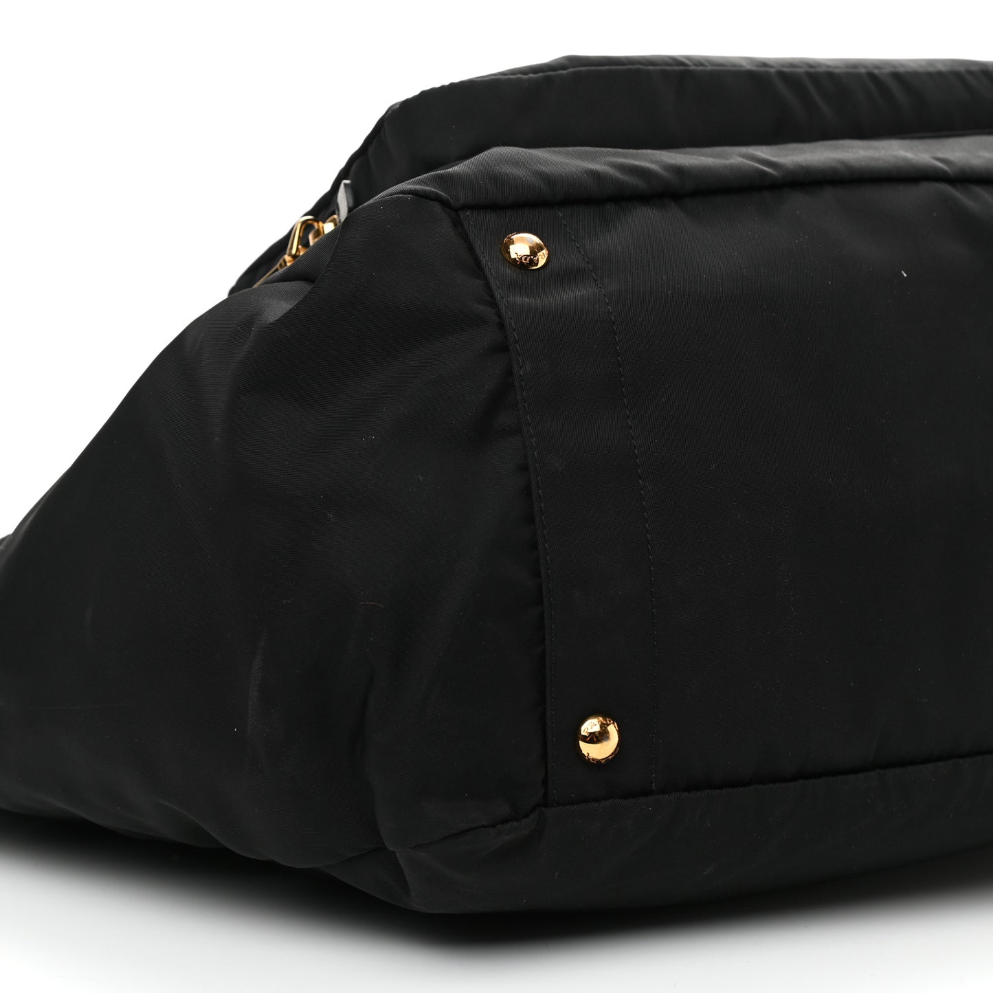 Nylon Vela Baby Bag Black