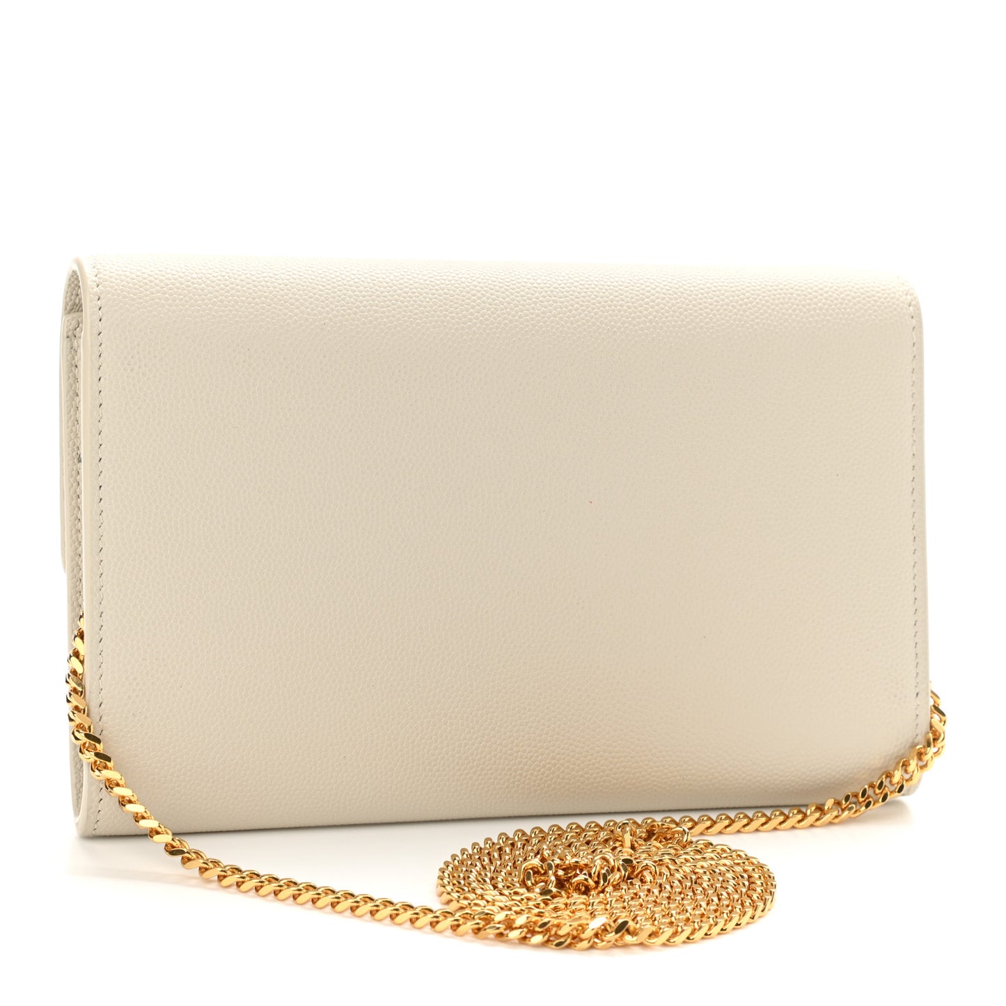 Grain De Poudre Monogram Uptown Chain Wallet Crema Soft